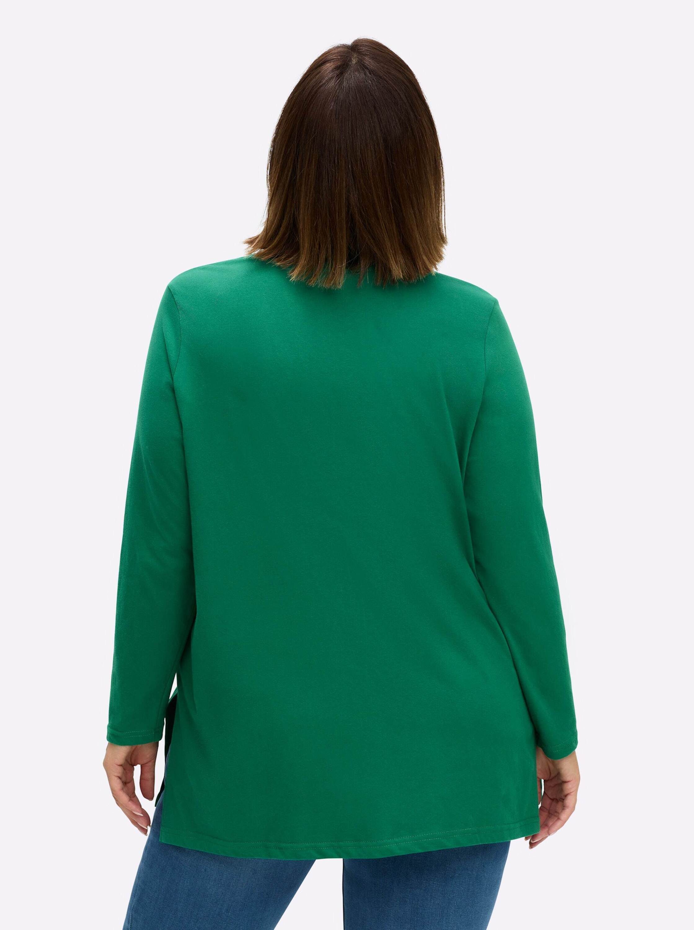 Sieh an! T-Shirt Longshirt Langarm