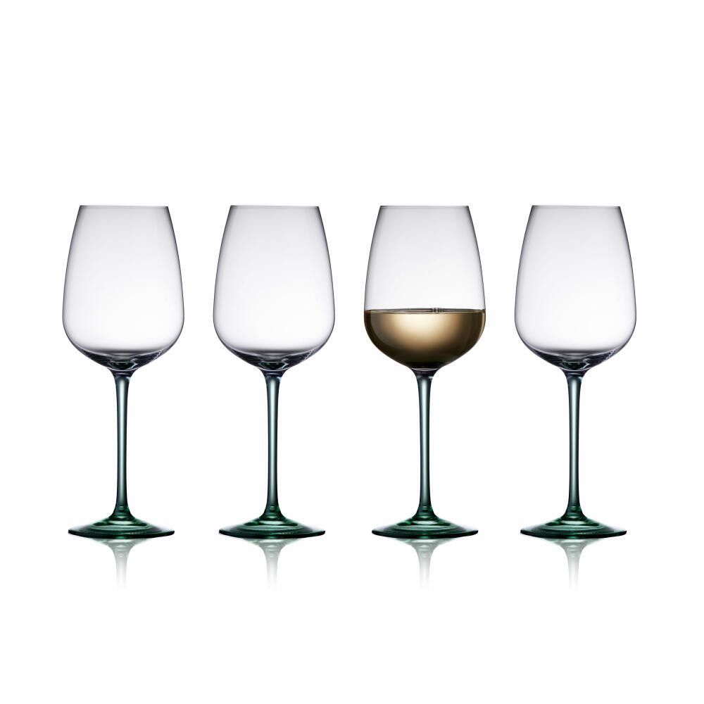 Weinglas Vienna 4er Set, Grün, 530 ml
