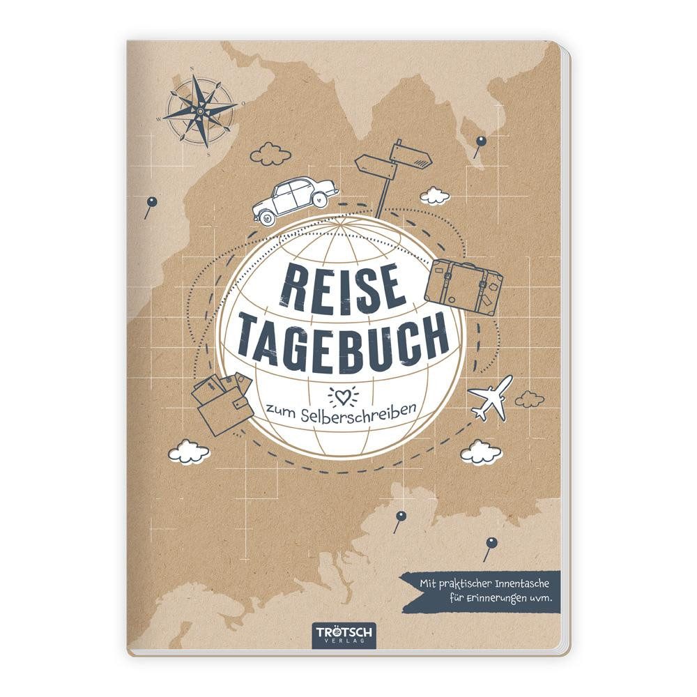 Trötsch Verlag Notizbuch Trötsch Reisetagebuch