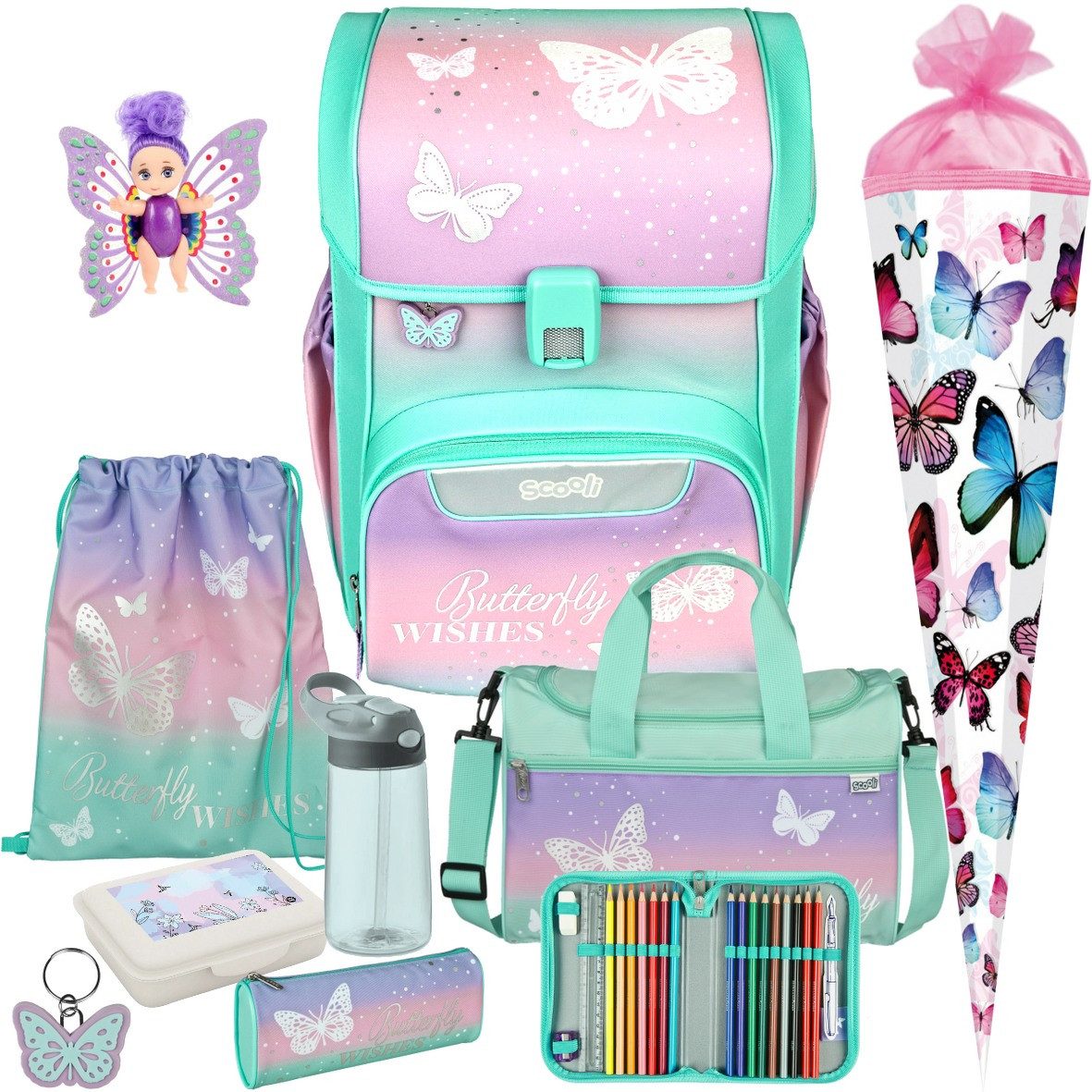 Scooli Schulranzen 1.Klasse Mädchen EasyStart in unterschiedlichen Sets