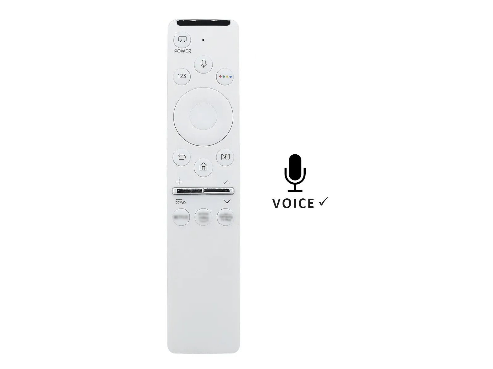 azurano Ersatz für SAMSUNG BN59 UNIVERSAL, BN59-01330H, BN59-01312R, Universal-Smart-TV-Fernbedienung (Bluetooth, Sprachsteuerung, Sprachsuche, Streaming-Tasten)