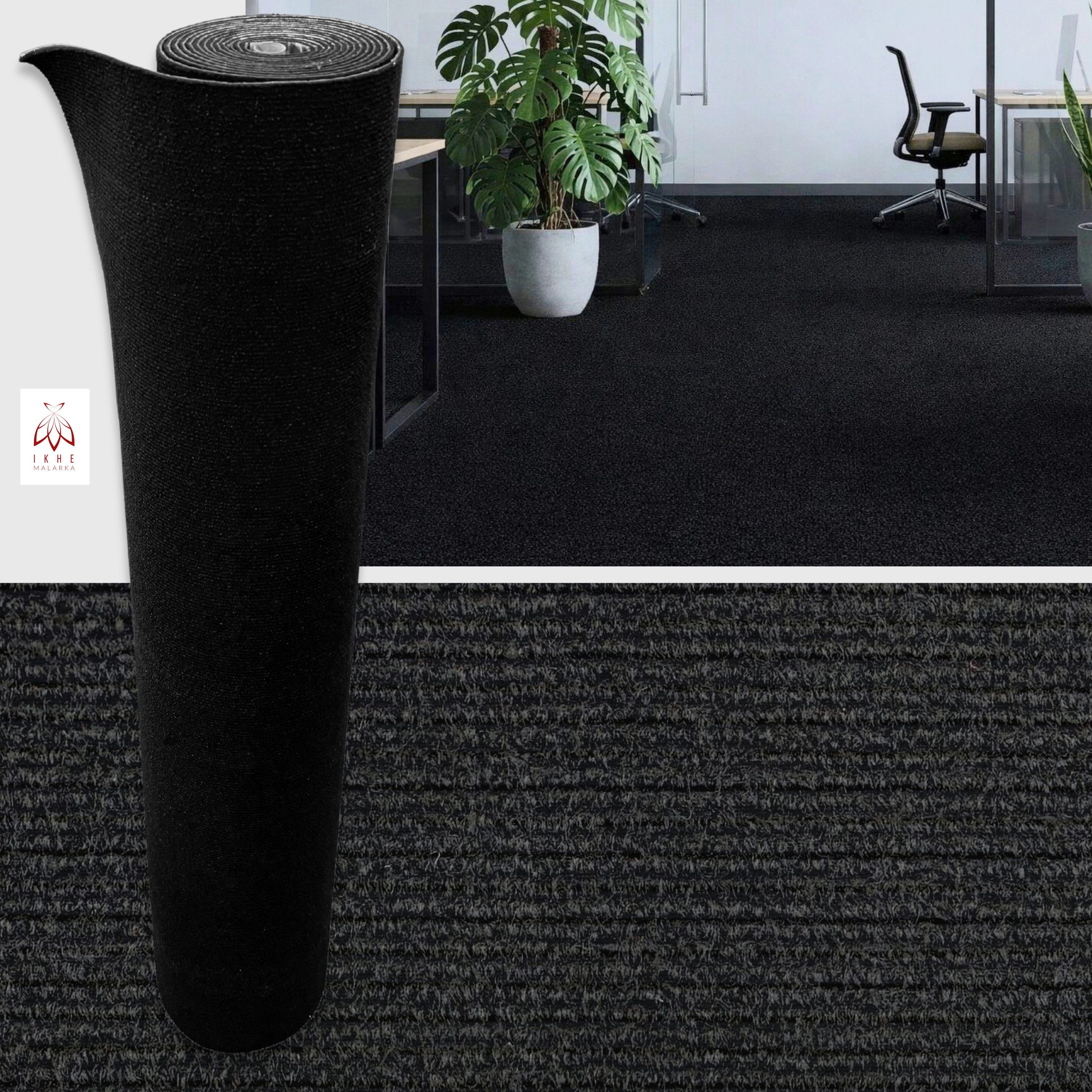 IKHEMalarka Teppichboden 6 m² Selbstklebender Teppich Teppichboden Bodenbelag, Strapazierfähiger Wasserdicht – 120 cm x 500 cm