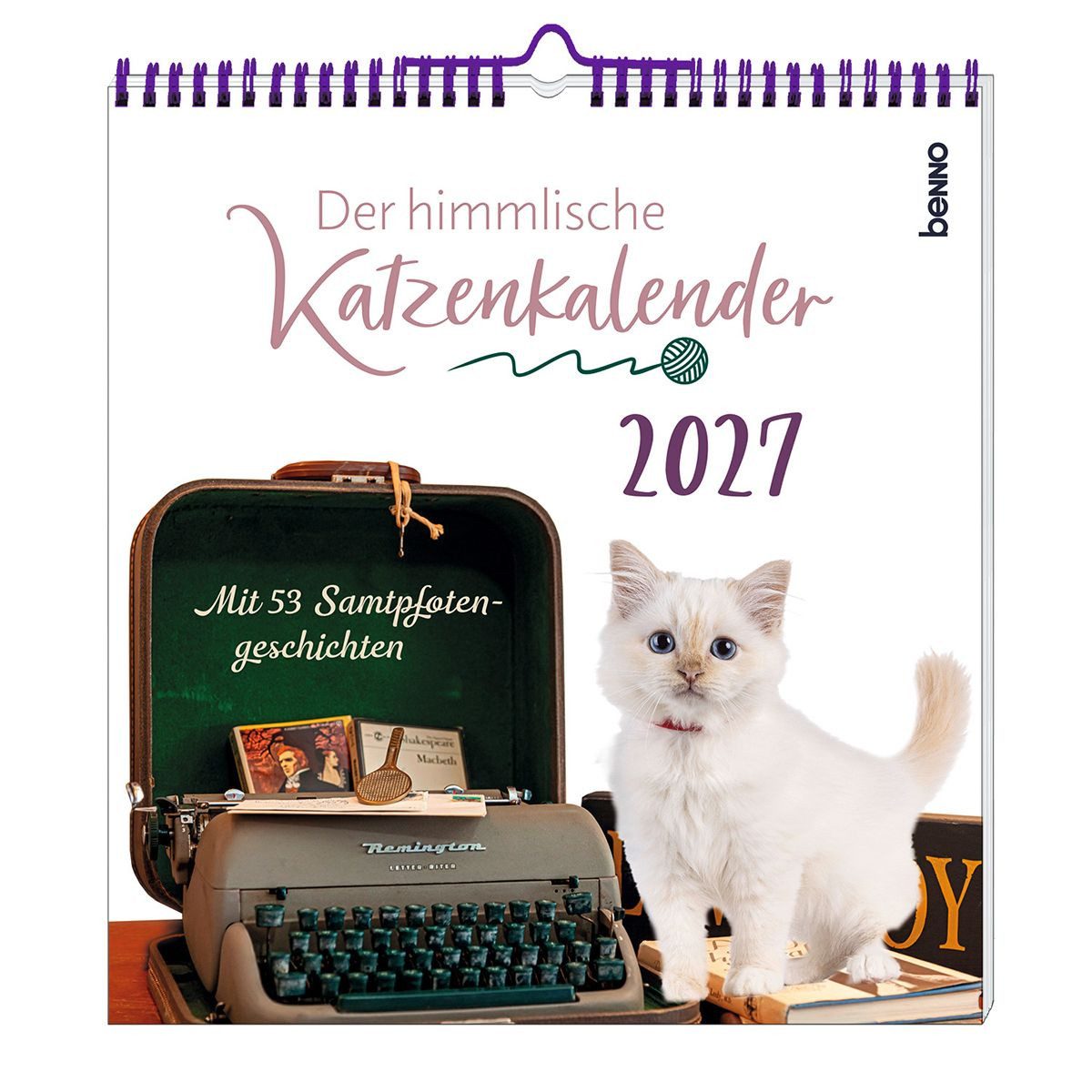Wandkalender Der himmlische Katzenkalender 2027