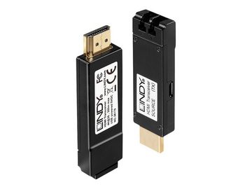 Lindy LINDY HDMI Extender 4K LWL 300m. Duplex LC Multimode 50/125 OM3, ni... Glasfaserkabel