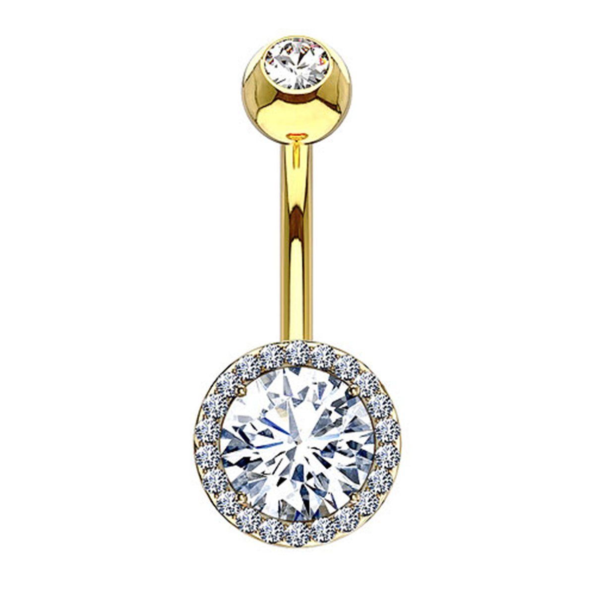 Taffstyle Bauchnabelpiercing Piercing Chirurgenstahl Doppel Multi günstig online kaufen