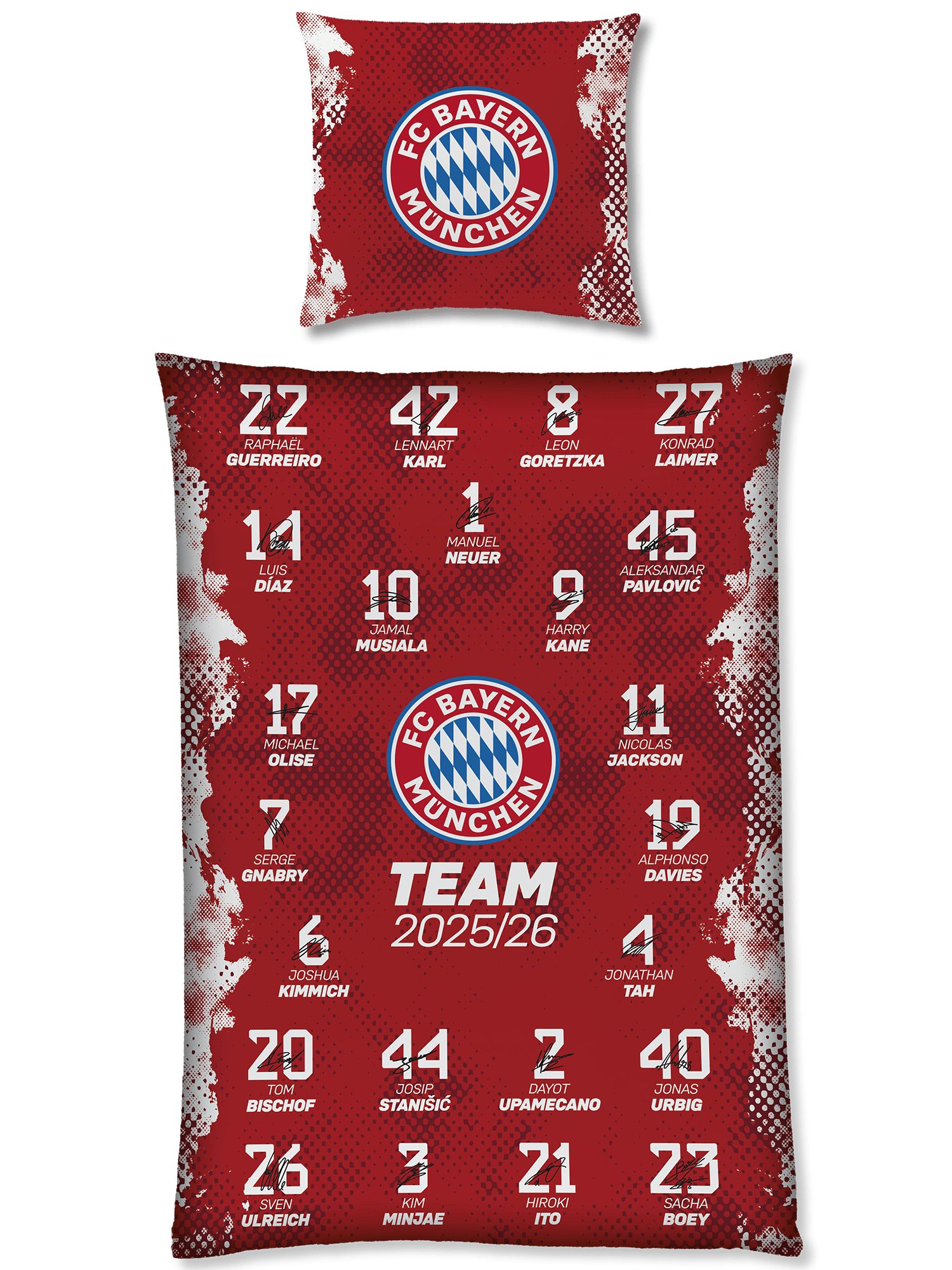 FC Bayern München Bettwäsche FC Bayern München I Bettwäsche Signature 2025- günstig online kaufen