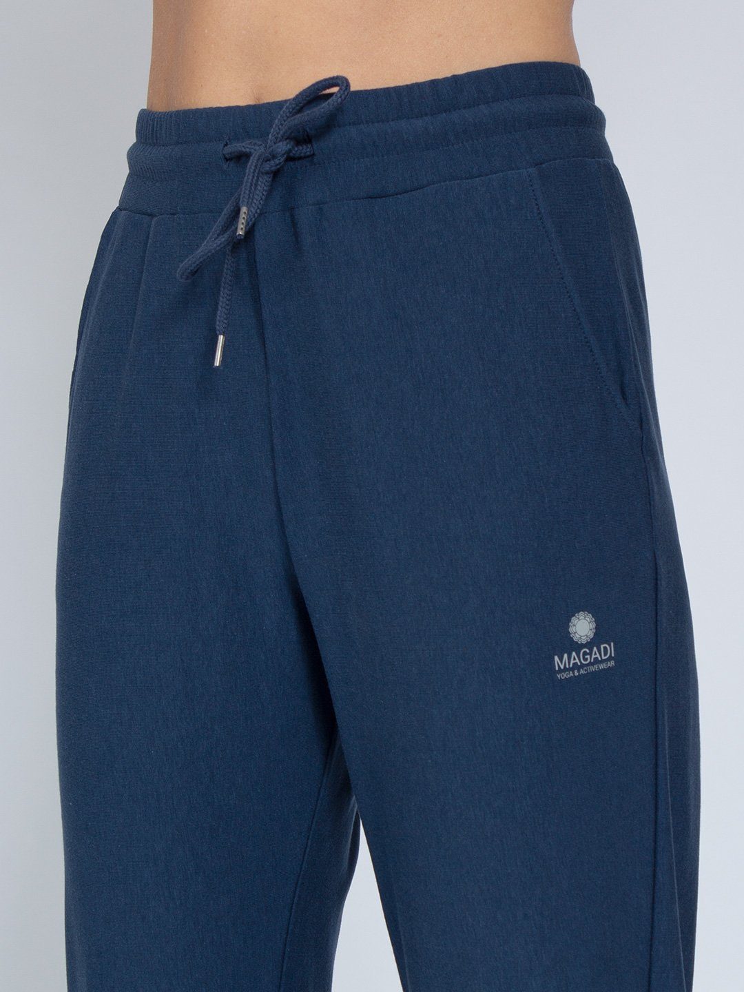 blau weichem Yogahose denim Magadi aus Naturmaterial Mela