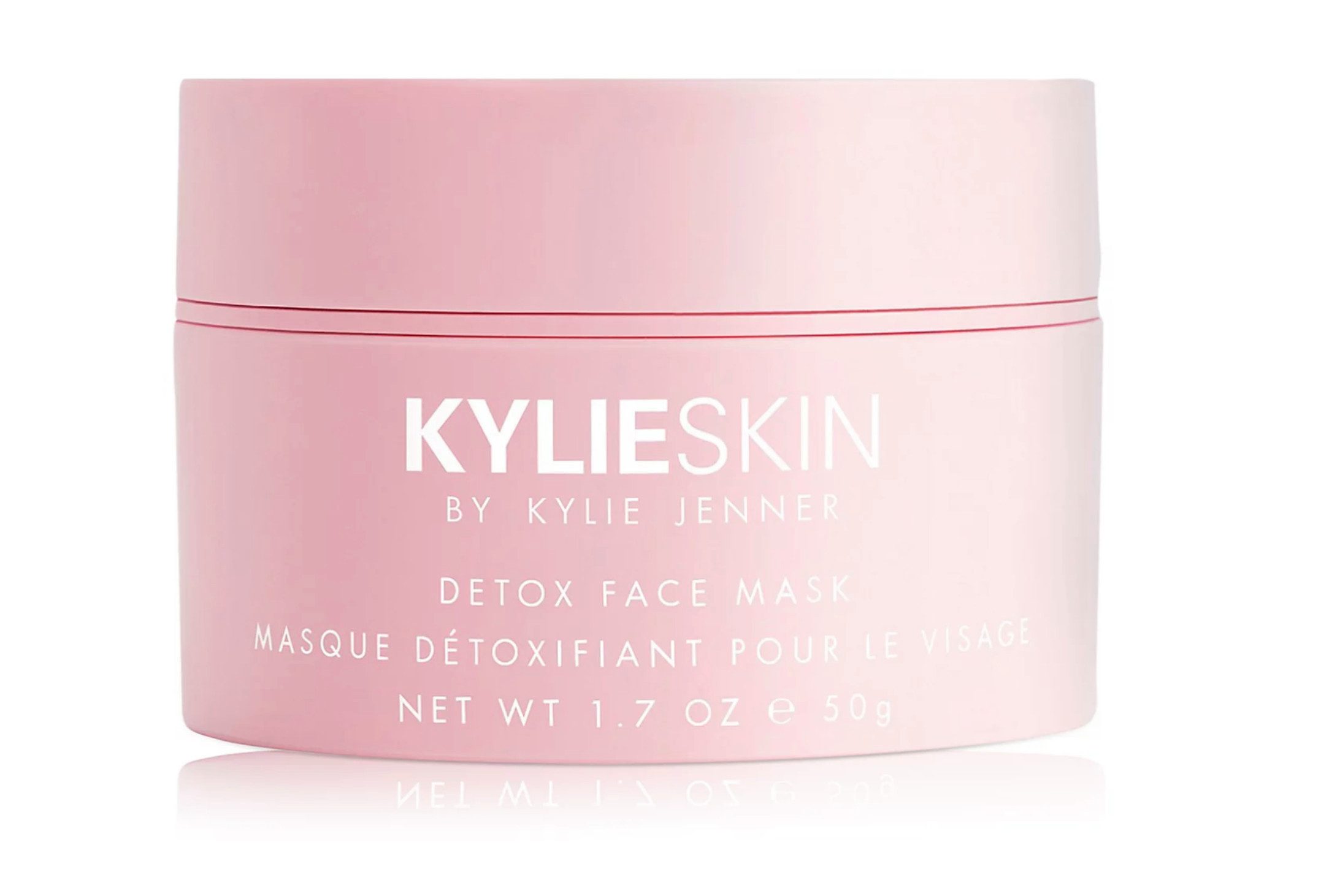 Kylie Cosmetics Gesichtsmaske Jenner Kylie Skin Mask Tiefenreinigende Revitalisierte Tonerdemaske, Dermatologisch getestet, Vegan, Glutenfrei, Alkoholfrei