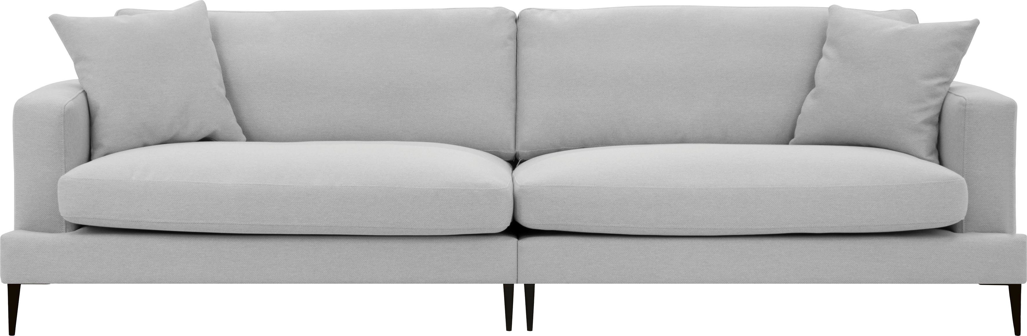 Home affaire Big-Sofa "Cozy elegantes Designsofa, Maße B/T/H: 252/97/80 cm" günstig online kaufen