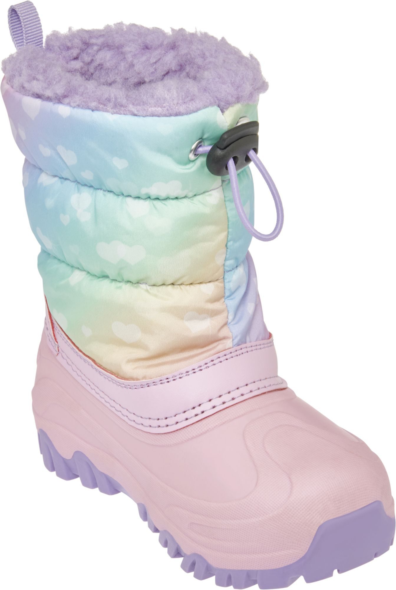 Playshoes Gummistiefel Winter-Bootie Regenbogen, Farbe: rosa, günstig online kaufen