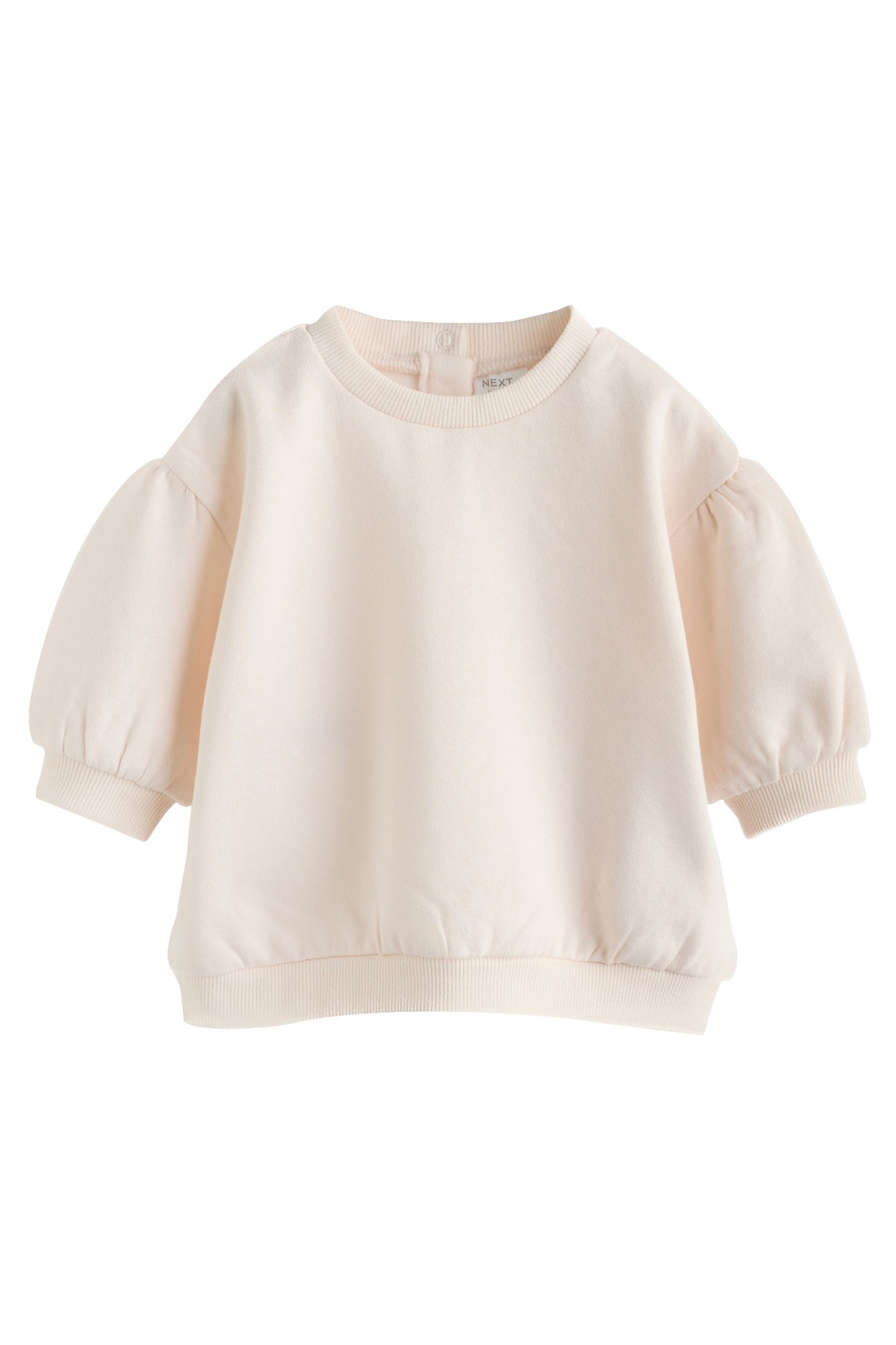 Next Langarmshirt & Leggings Baby Sweatshirt und Jogginghose, 6-teiliges Set (6-tlg) – Bild 3 von 5