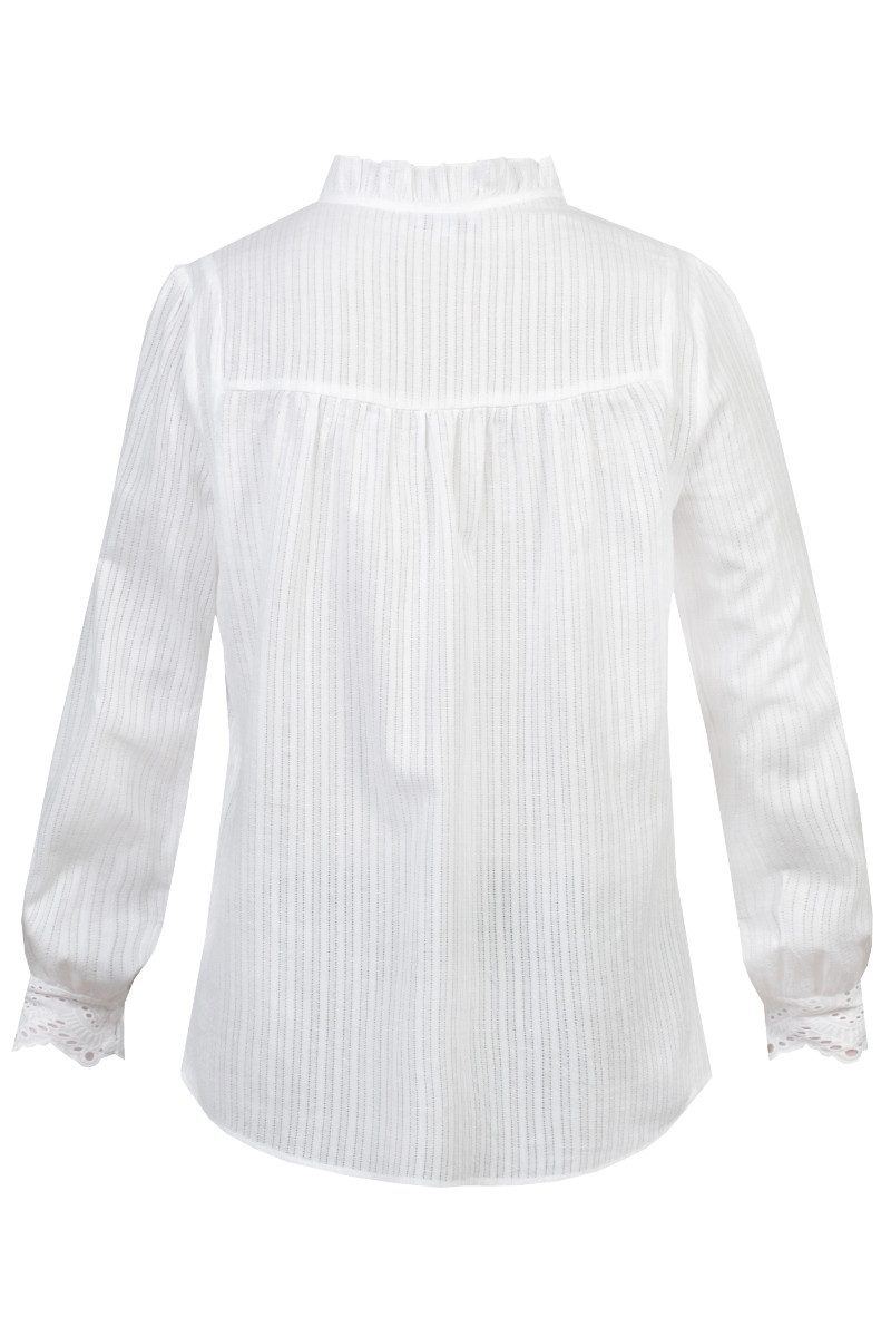 MarJo Trachtenbluse Trachtenbluse - KLARA-MALIKA - offweiß