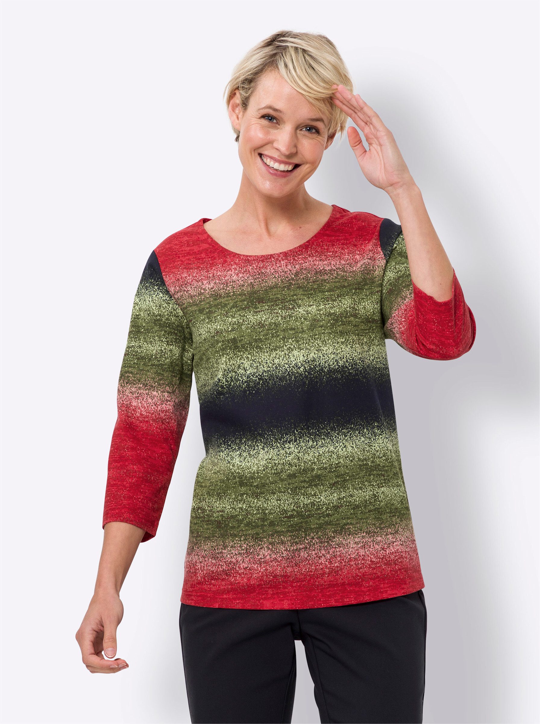 Sieh an! T-Shirt 3/4-Arm-Shirt . günstig online kaufen