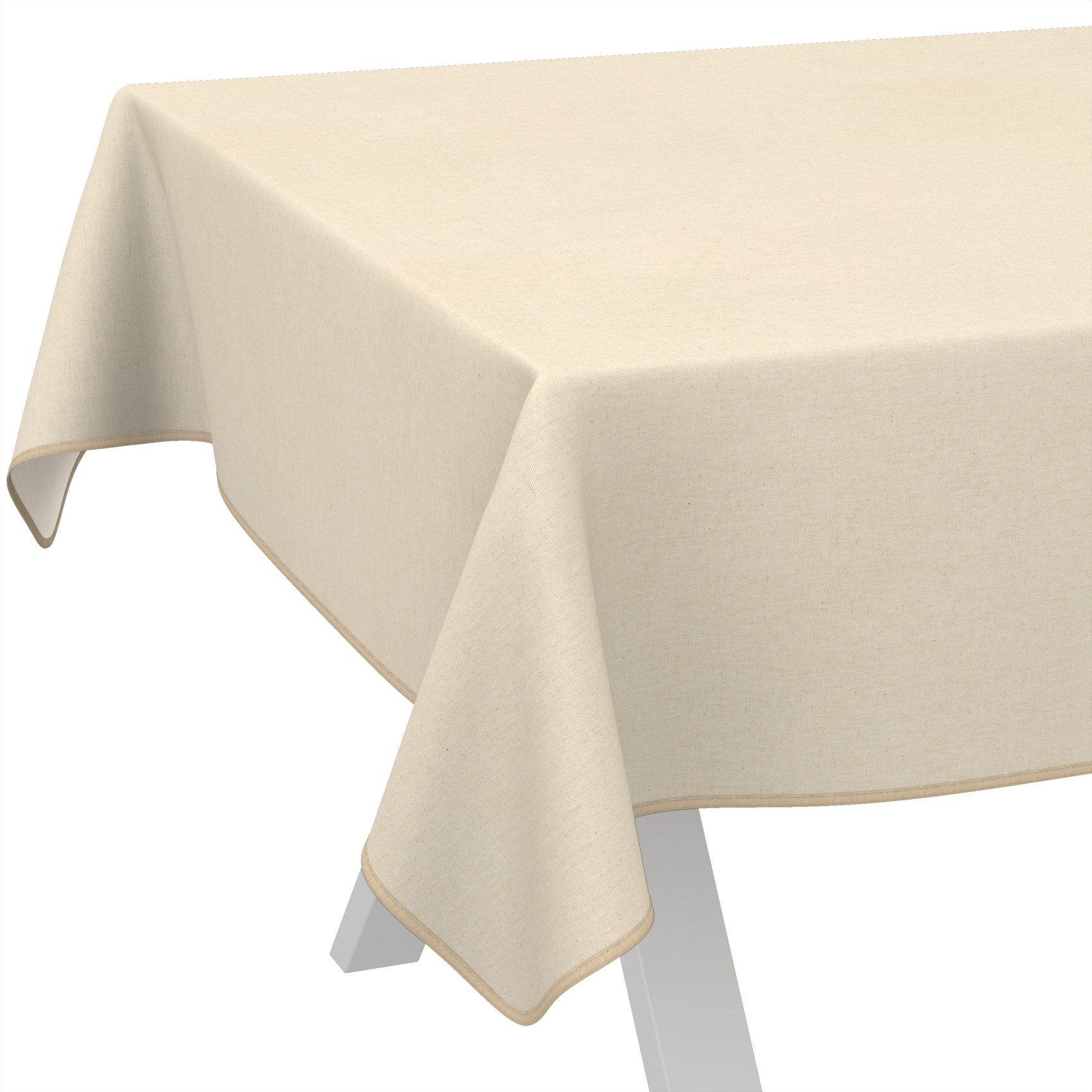 ANRO Tischdecke Alica Leinen Melliert Tischwäsche (Einzelstück 1-tlg), wass günstig online kaufen