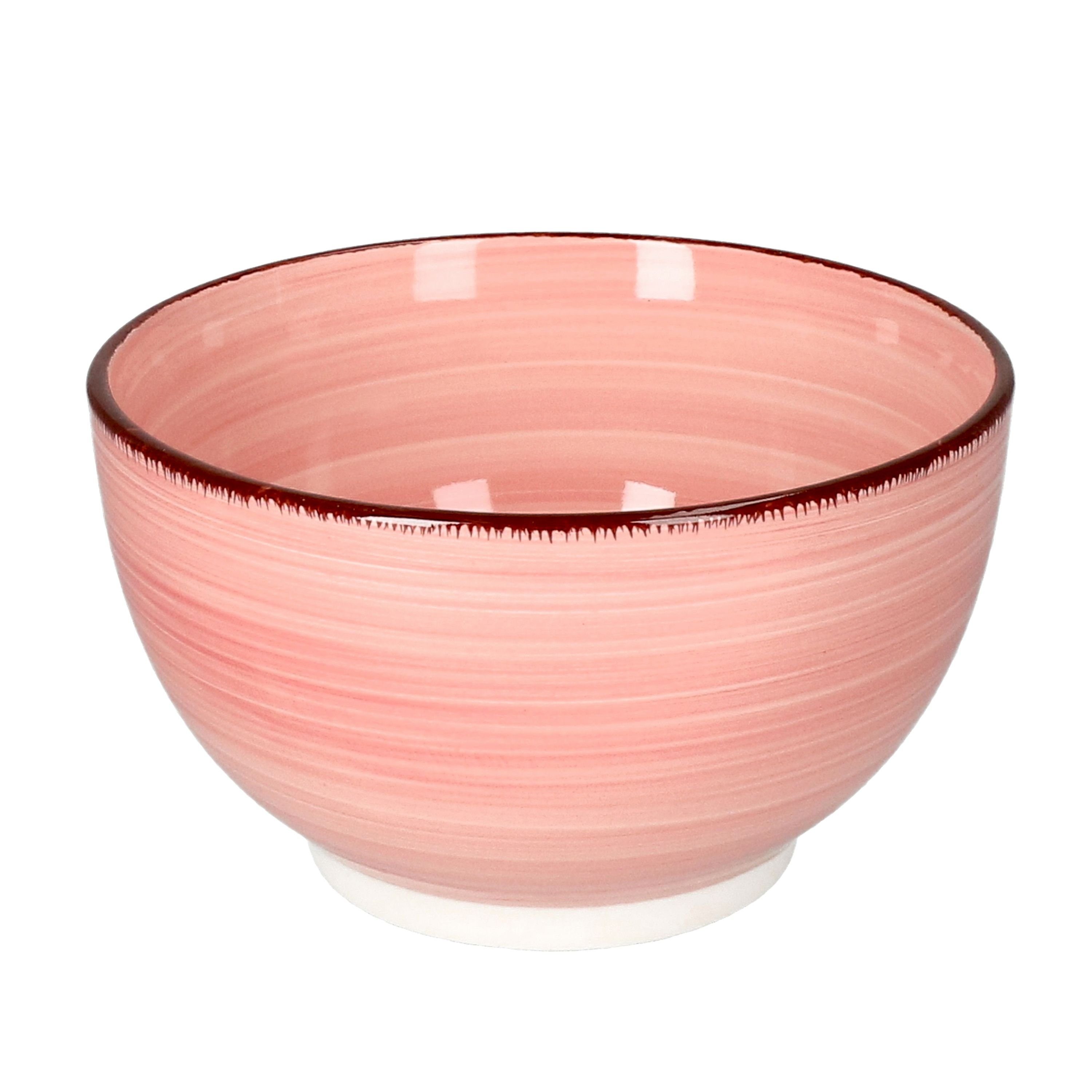 MamboCat Müslischale 6er Set Müslischale Lila, Steingut