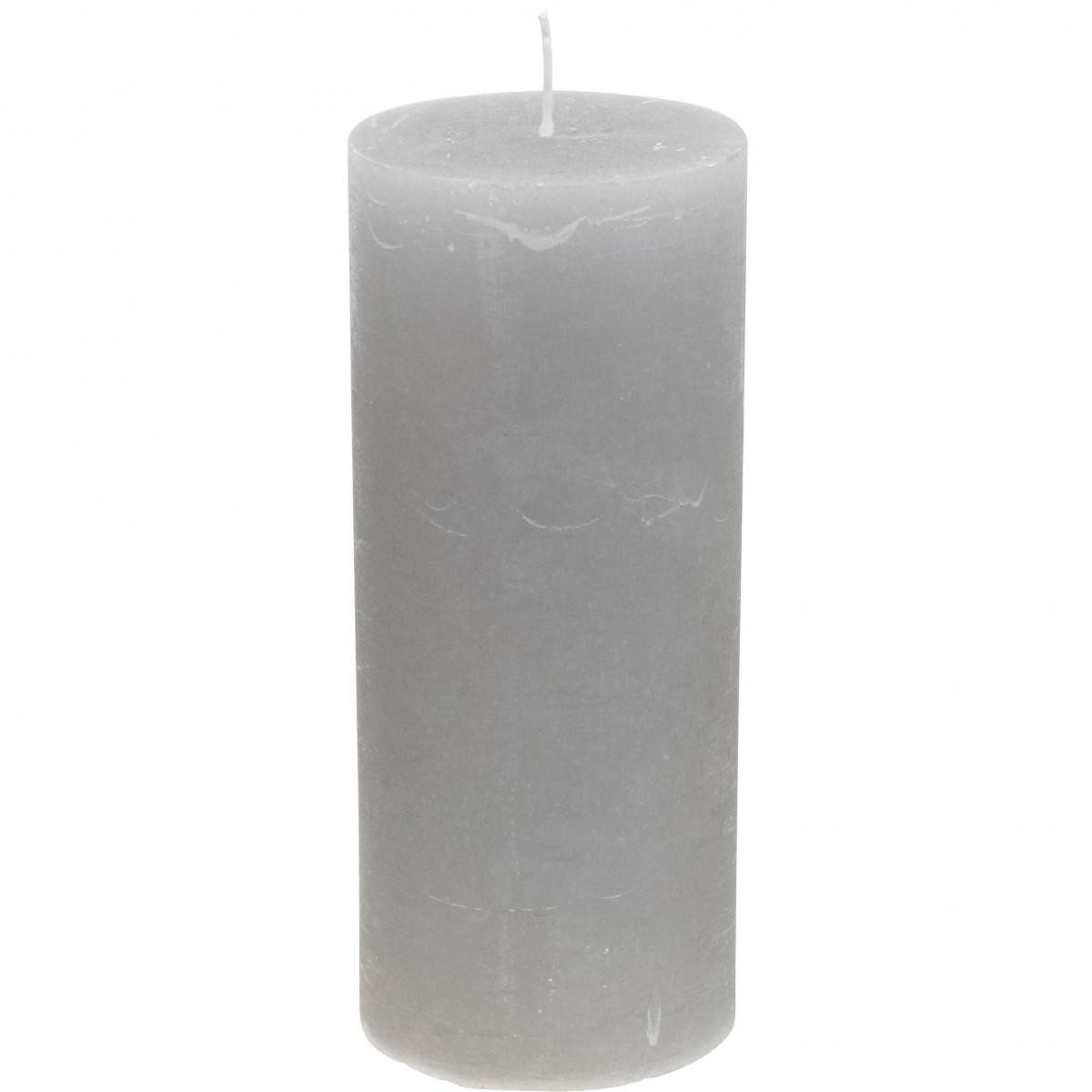 Florists Products Stumpenkerze Elegante Premiumkerze mit langer Brenndauer und edler Optik, 2 Stück