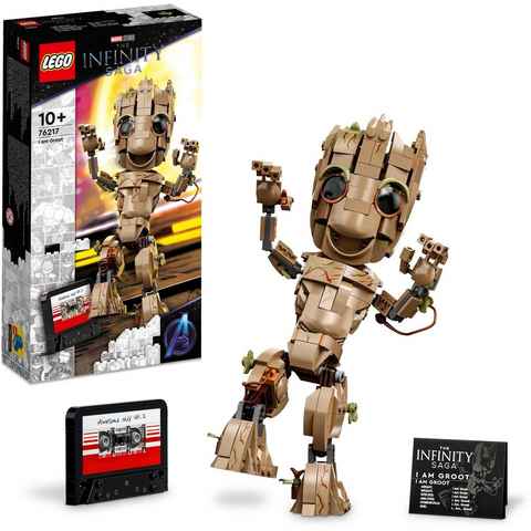LEGO® Konstruktionsspielsteine Ich bin Groot (76217), LEGO® Marvel, (476 St), Made in Europe