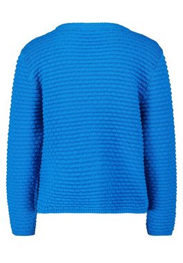 Betty&Co Strickpullover mit Struktur (1-tlg) Struktur