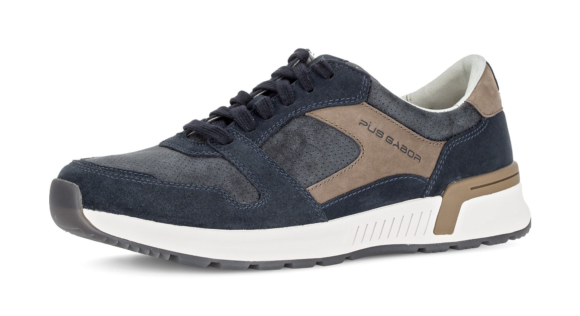 Pius Gabor Sneaker, Freizeitschuh, Komfortschuh, Schnürschuh mit Logoprägung, G-Weite