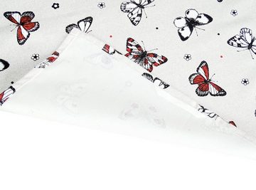 Lashuma Handtuch Set Schmetterling, Jacquard, (Set, 2-tlg), 2x Geschirrtücher, Küchentücher 48x68 cm