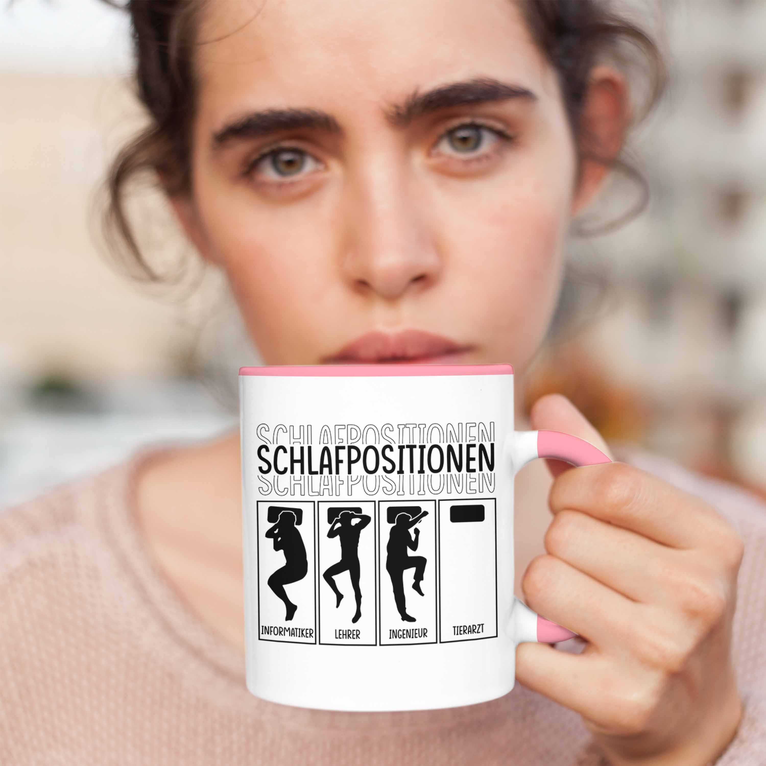 Tasse Ka Trendation Tasse für Tierarzt Geschenk Rosa Spruch Tierärztin Geschenkidee Lustiger