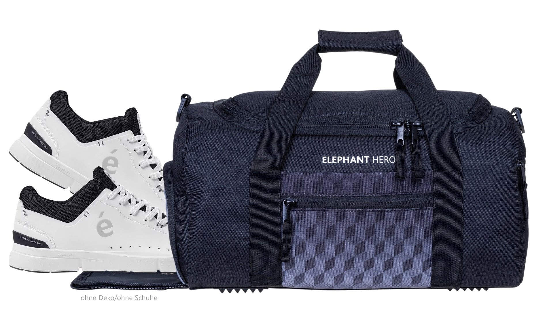 ELEPHANT Sporttasche Hero Signature Sporttaschen, Tasche mit Schuhfach, Schule + Trinkflasche