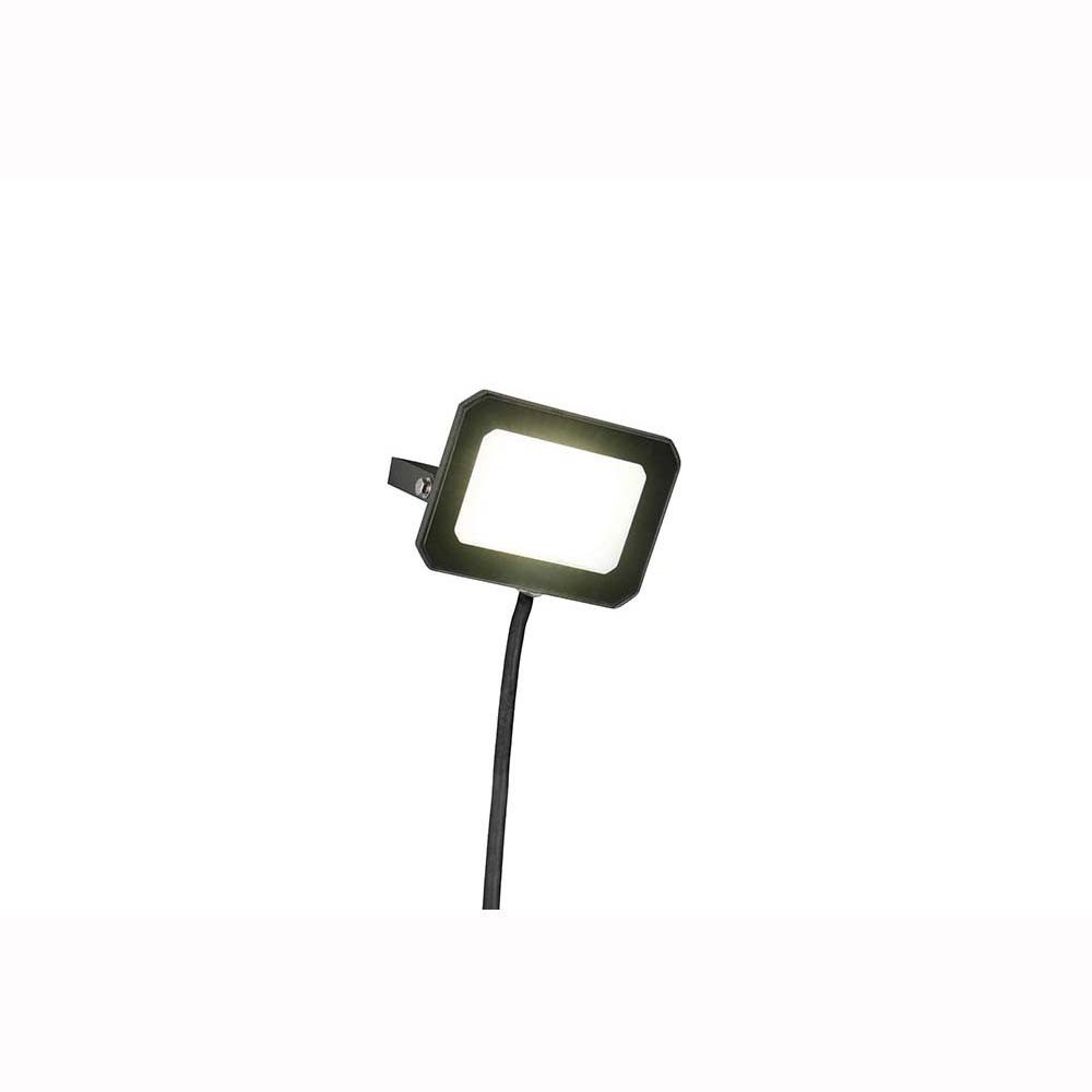 Reality Leuchten LED Außen-Wandleuchte, LED-Leuchtmittel fest verbaut, Neutralweiß, Wandleuchte LED Außen Wandlampe Aluminium schwarz matt IP65