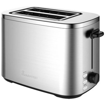 MasterPRO Toaster Toaster 800 W, mit eingebautem Brötchenaufsatz