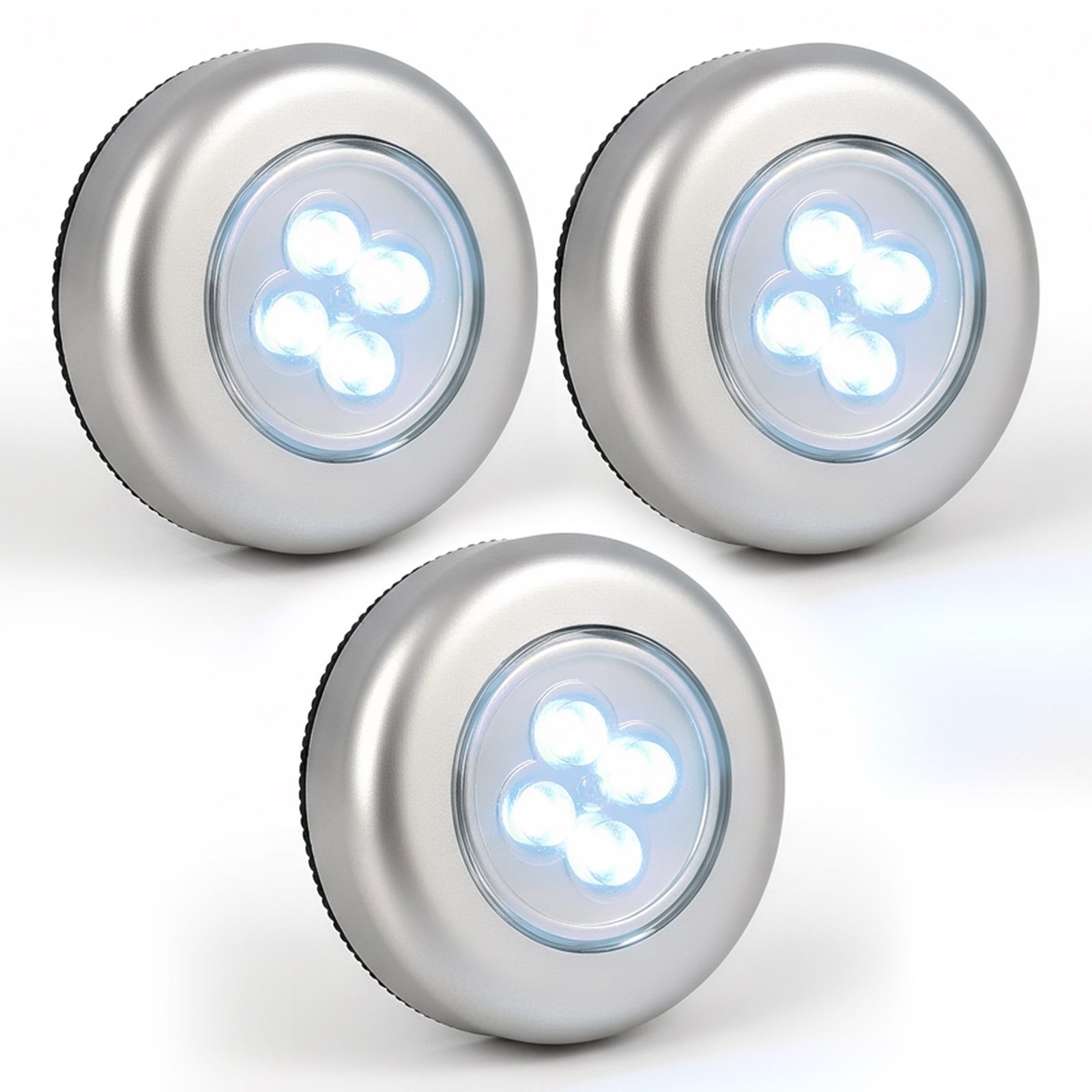 EAXUS LED Unterbauleuchte Selbstklebende Touch Schrankleuchte/Küchenunterbauleuchte, LED fest integriert, Batteriebetrieben