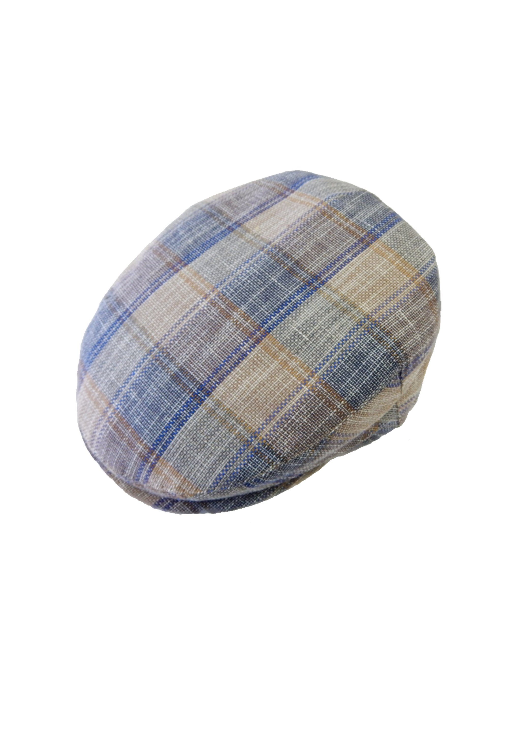 Chaplino Flat Cap aus Leinen-Mischgewebe beige | Flat Caps