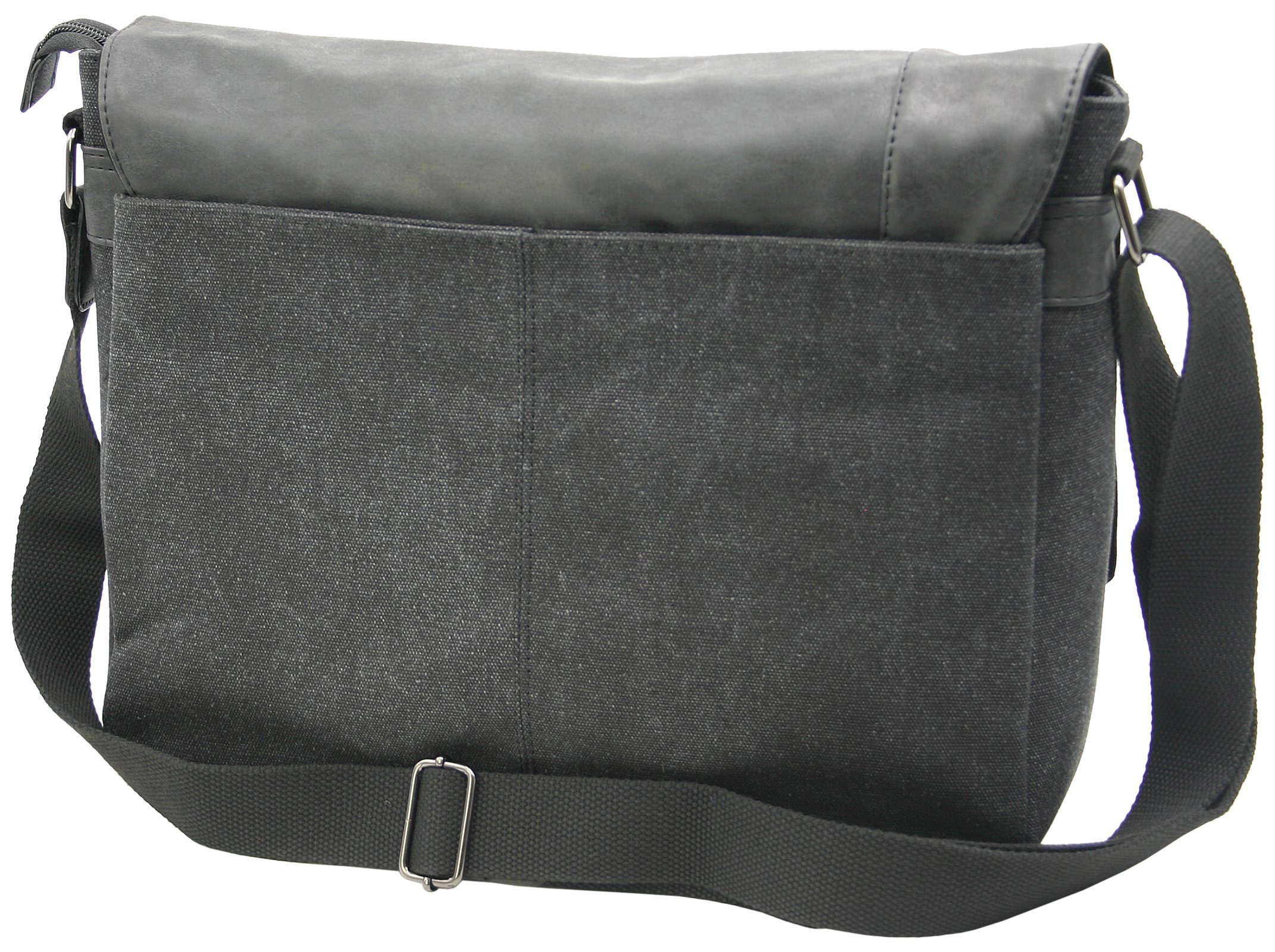 J JONES JENNIFER JONES Schultertasche Umhängetasche aus Canvas - Messenger Bag in 3 Größen