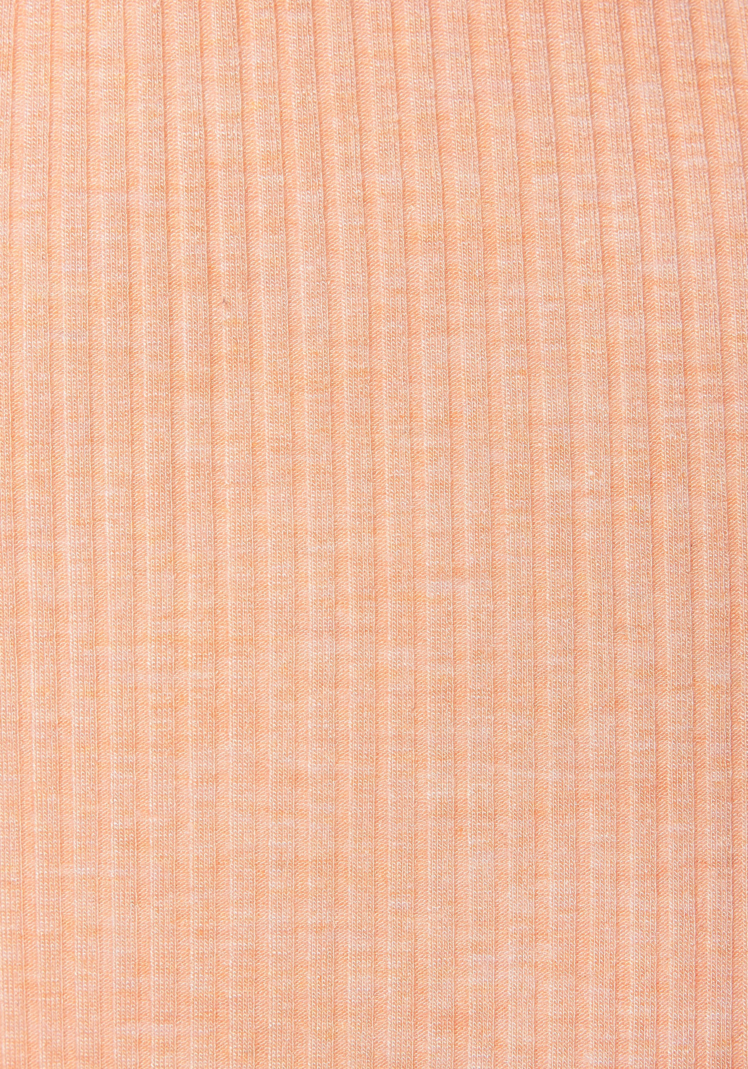 s.Oliver Pyjamaoberteil in elastischer Rippware