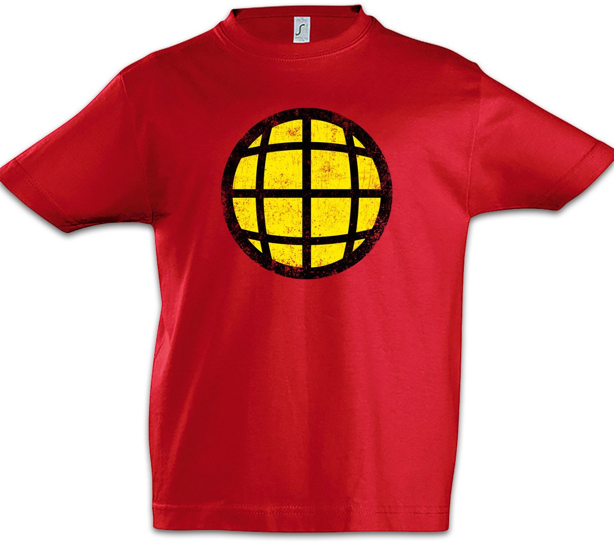 Print-Shirt Captain Planet Kinder T-Shirt TV Series And The New Adventures Lenka