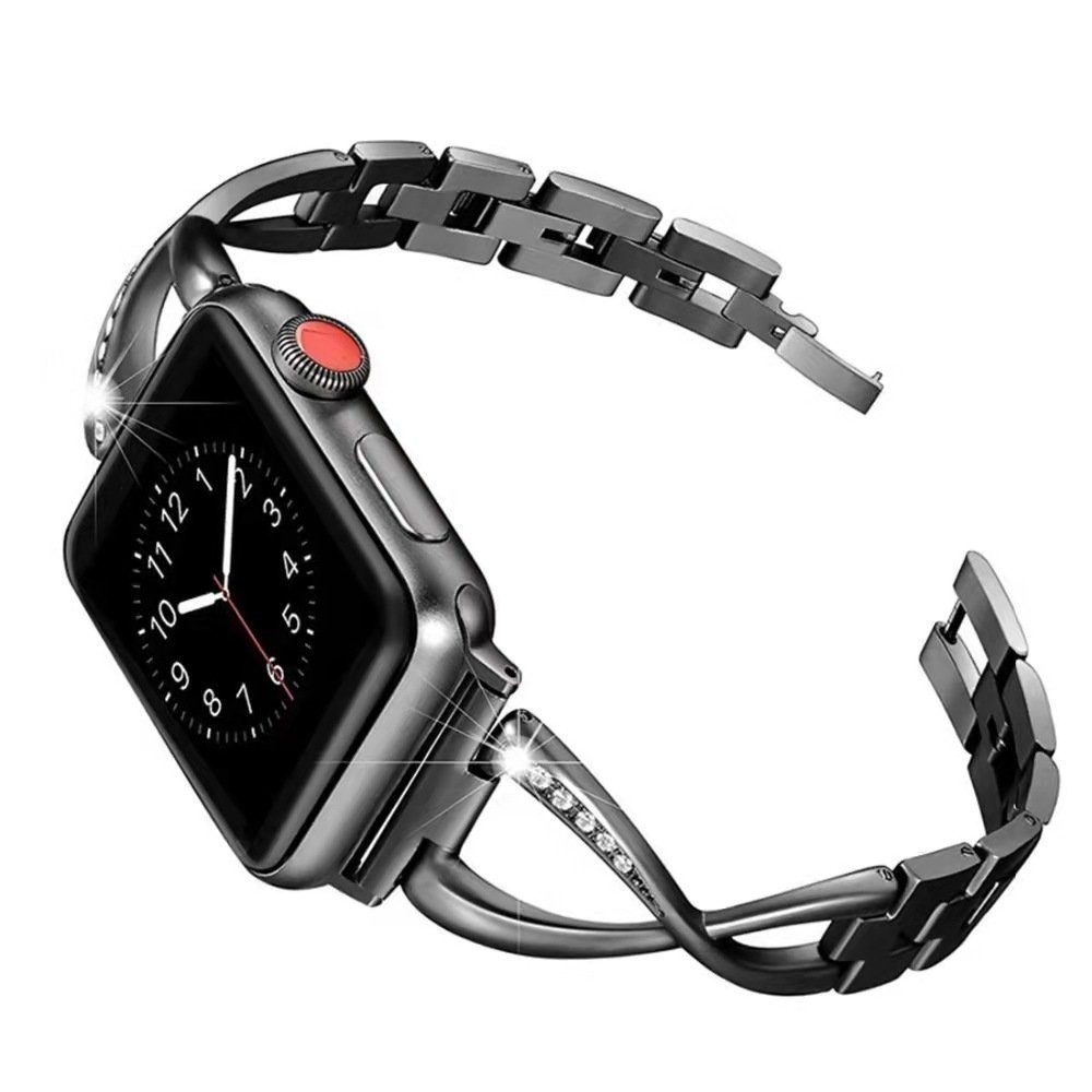 Diida Smartwatch-Armband Watch Band,Uhrenarmbänder,für apple watch 1-7,schwarz,42/44mm