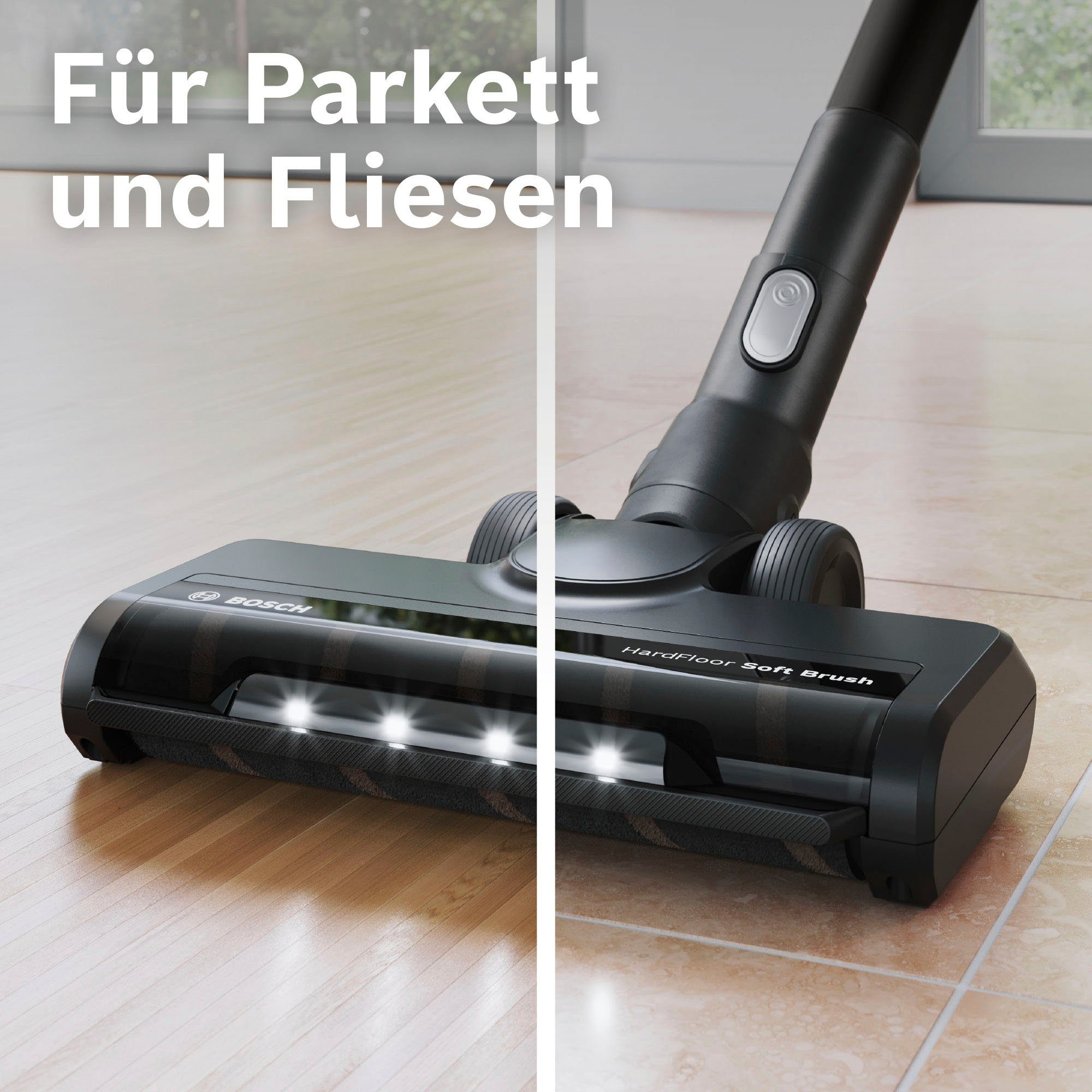 BOSCH Hartbodendüse BHZUHFN, mit LED-Beleuchtung