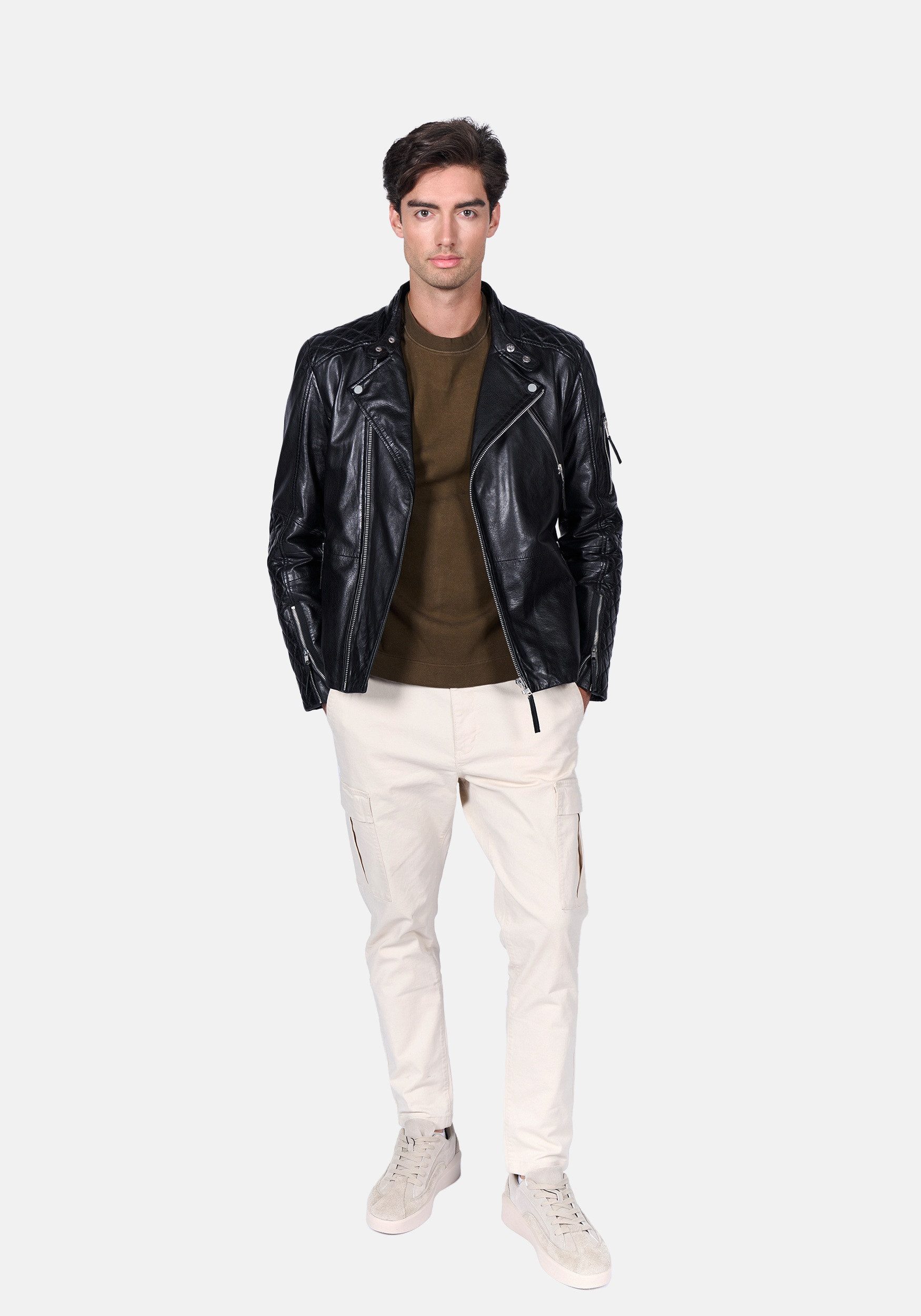 Freaky Nation Lederjacke Cruiser-FN