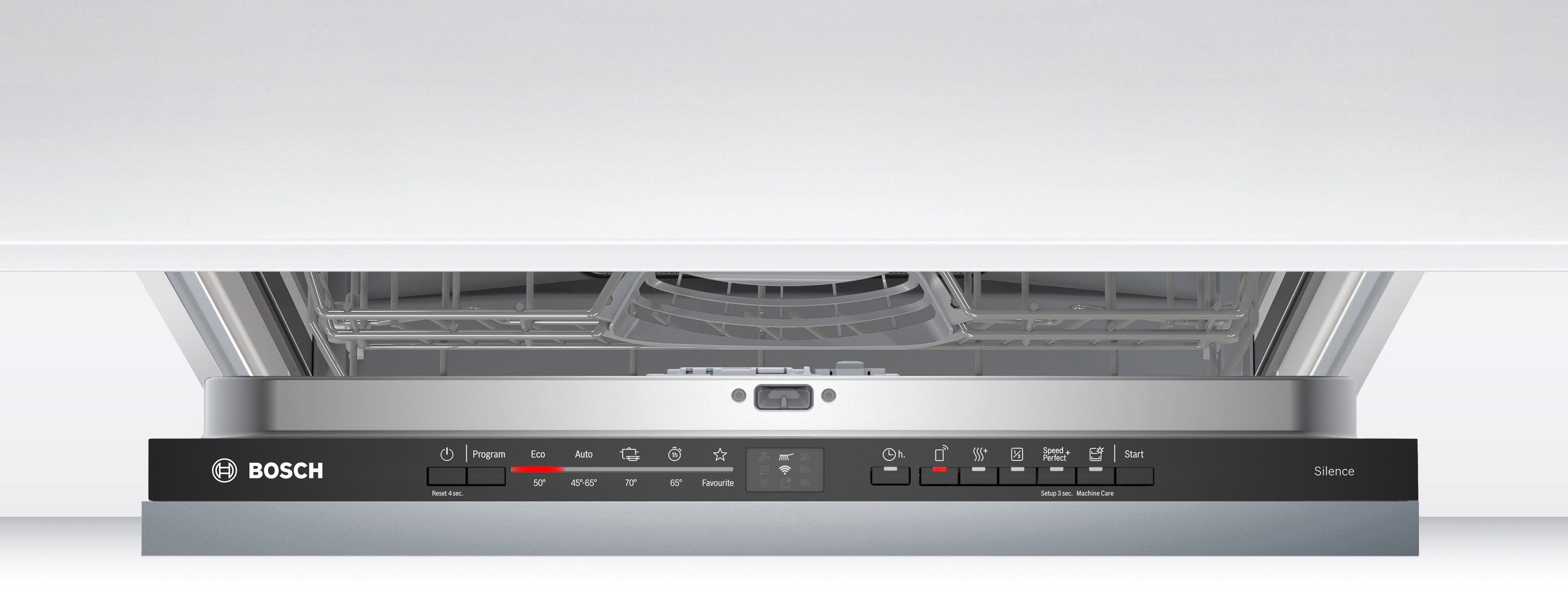 BOSCH vollintegrierbarer Geschirrspüler Serie 2 SMV2HVX06E, 14 Maßgedecke, Info Light - erlischt bei Beendigung des Spülvorgangs