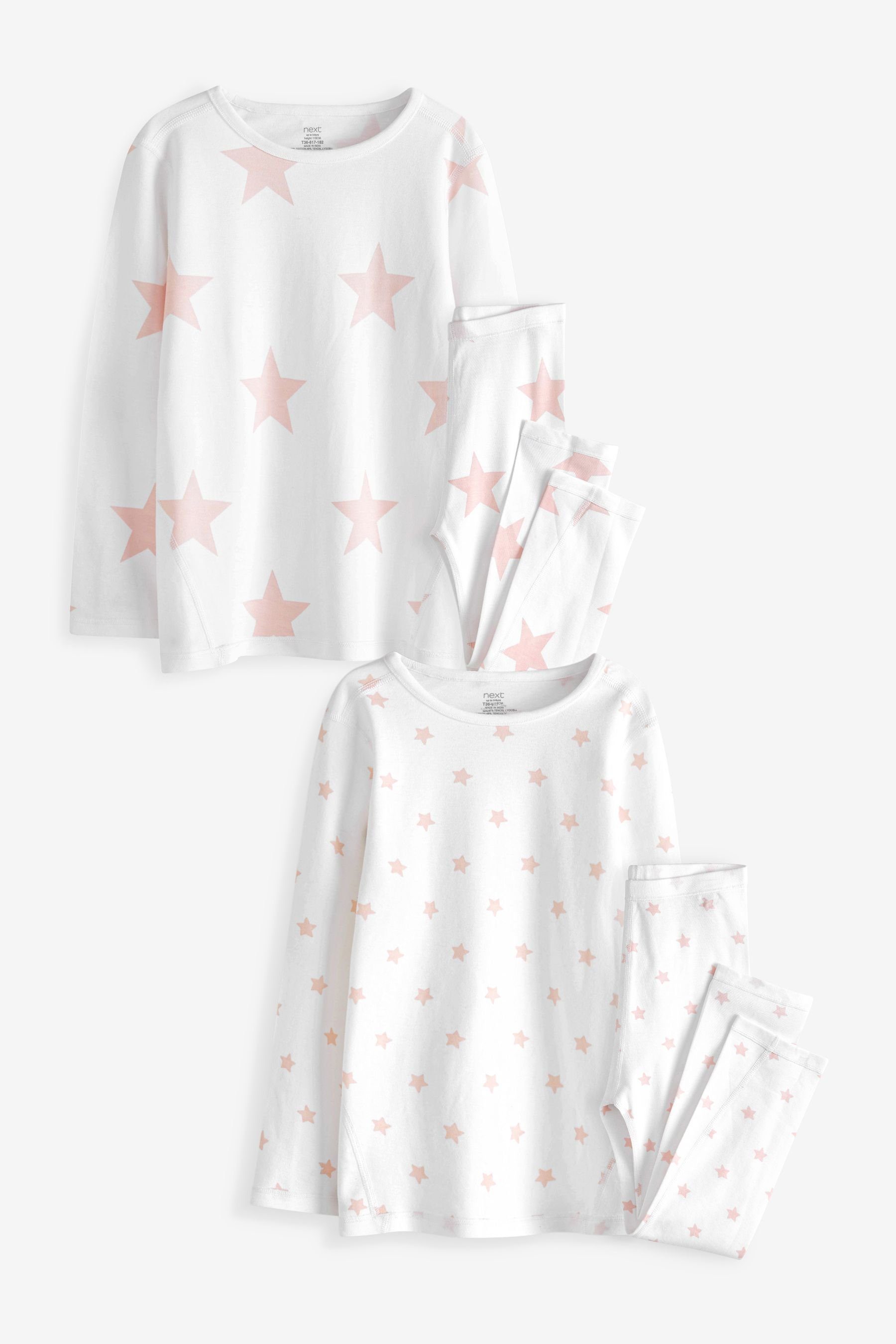 Next Pyjama 2er-Pack Kind tlg) Schlafanzug (4 hautfreundlicher To