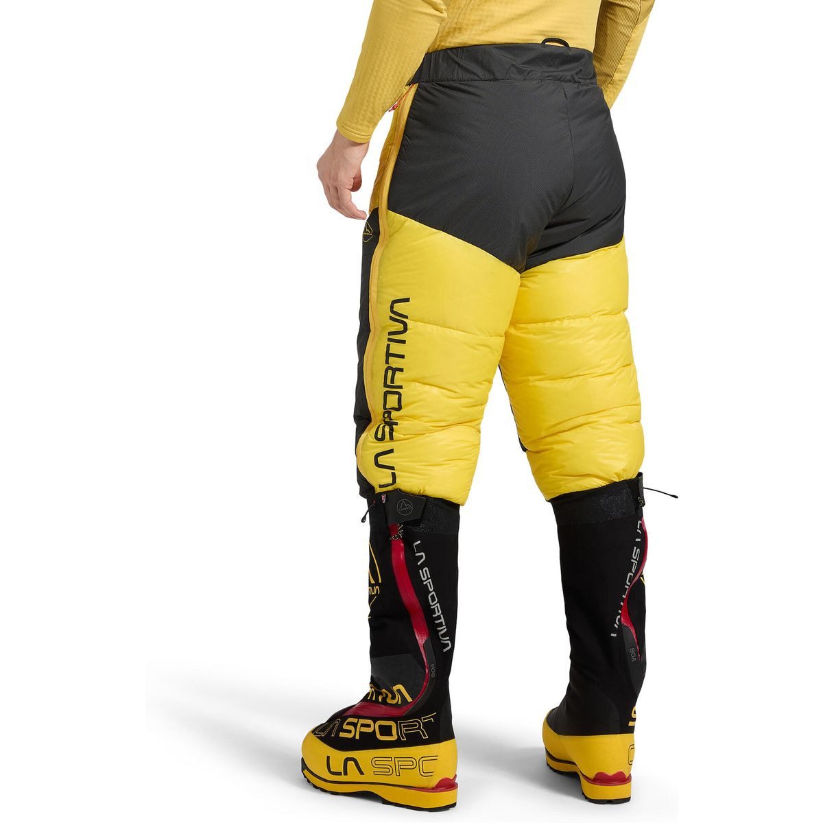 La Sportiva Skihose Olympus Tech Down Pant Hochwertige Daunenhose für extreme Kälte, ideal für Bergsteiger und