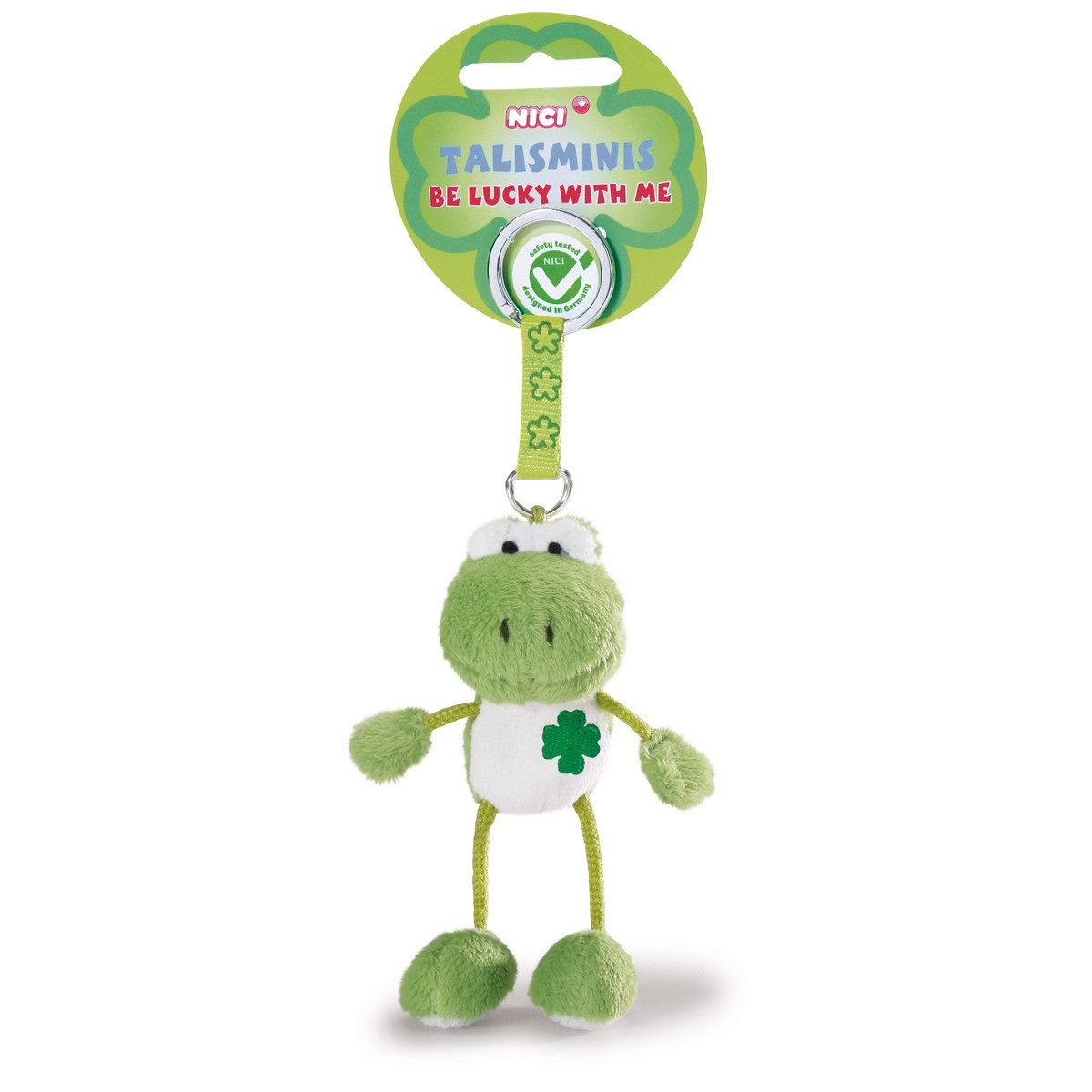 Nici Plüschanhänger NICI Plüschanhänger Talisminis Frosch 7cm