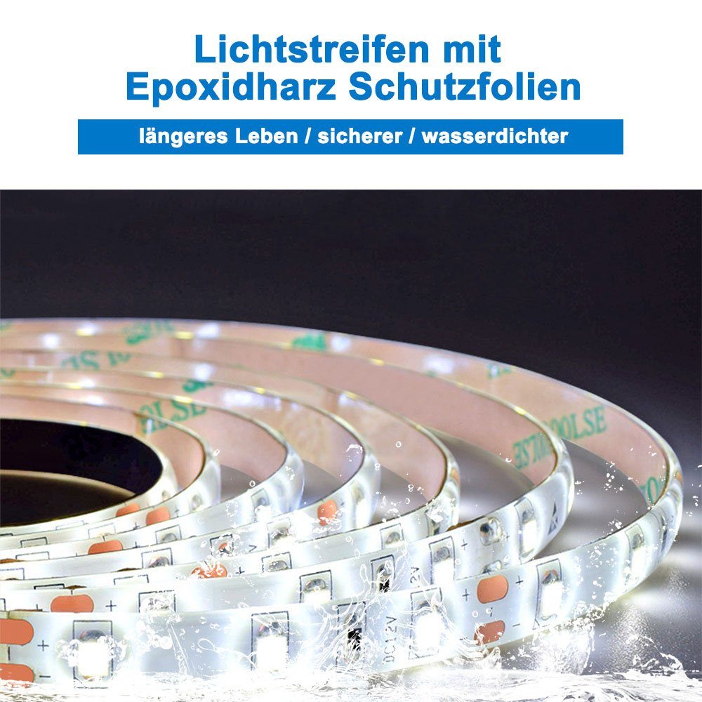 duschspa Badspiegel Rund Badezimmerspiegel Wandspiegel mit LED Beleuchtung Touch, Φ 40/50/60/70/80/90/100 cm runder Spiegel