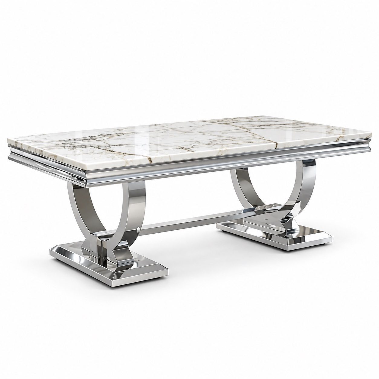 Xlmoebel Couchtisch Luxuriöser Beistelltisch Elegantes Design für stilvolle Räume Sofort, Made in Europa