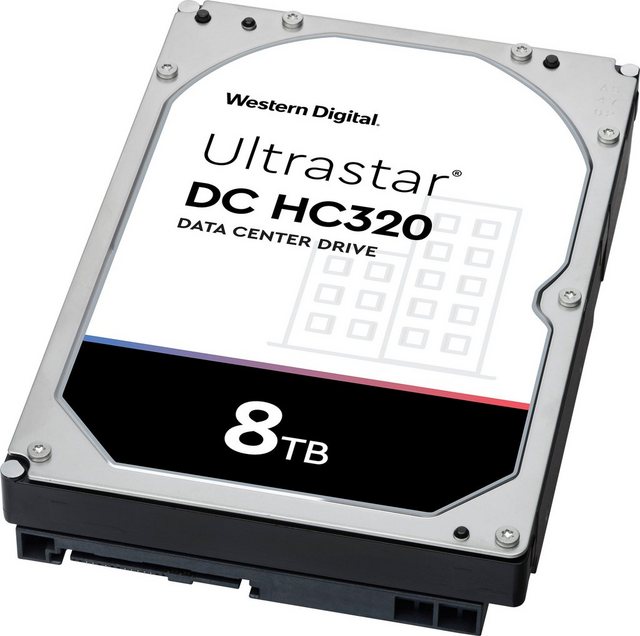 Western Digital »Ultrastar DC HC320 8TB SAS« HDD-Festplatte (8 TB) 3,5″, Bulk