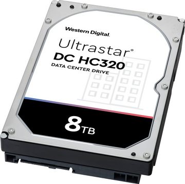 Western Digital Ultrastar DC HC320 8TB SAS HDD-Festplatte (8 TB) 3,5", Bulk