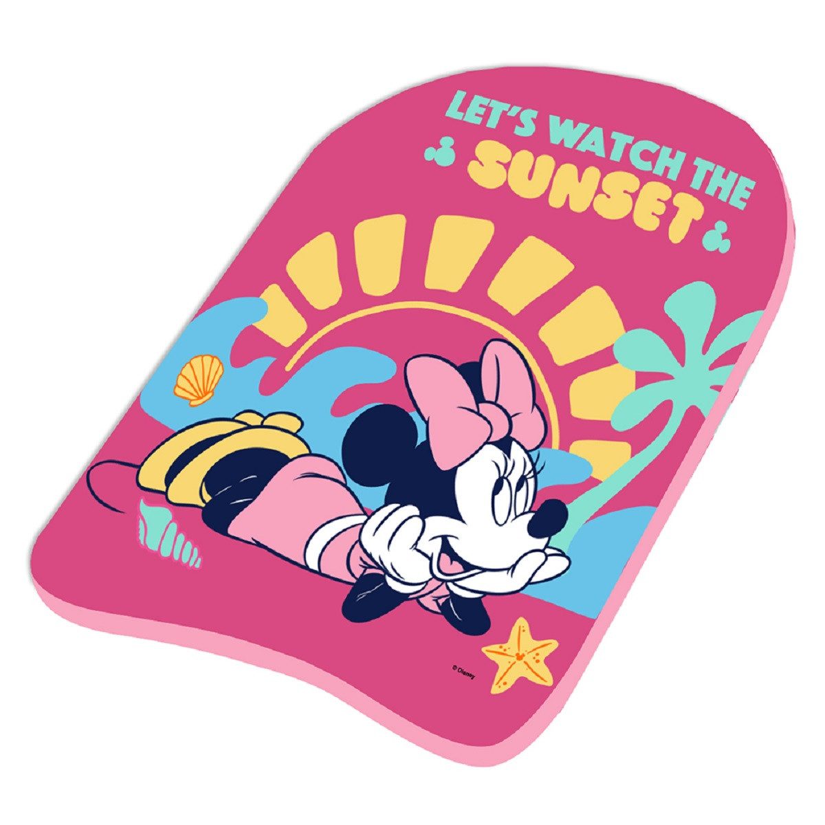 Disney Minnie Mouse Schwimmhilfe Schwimmhilfe Kinder – Ergonomisches Kickboard zum Schwimmenlernen