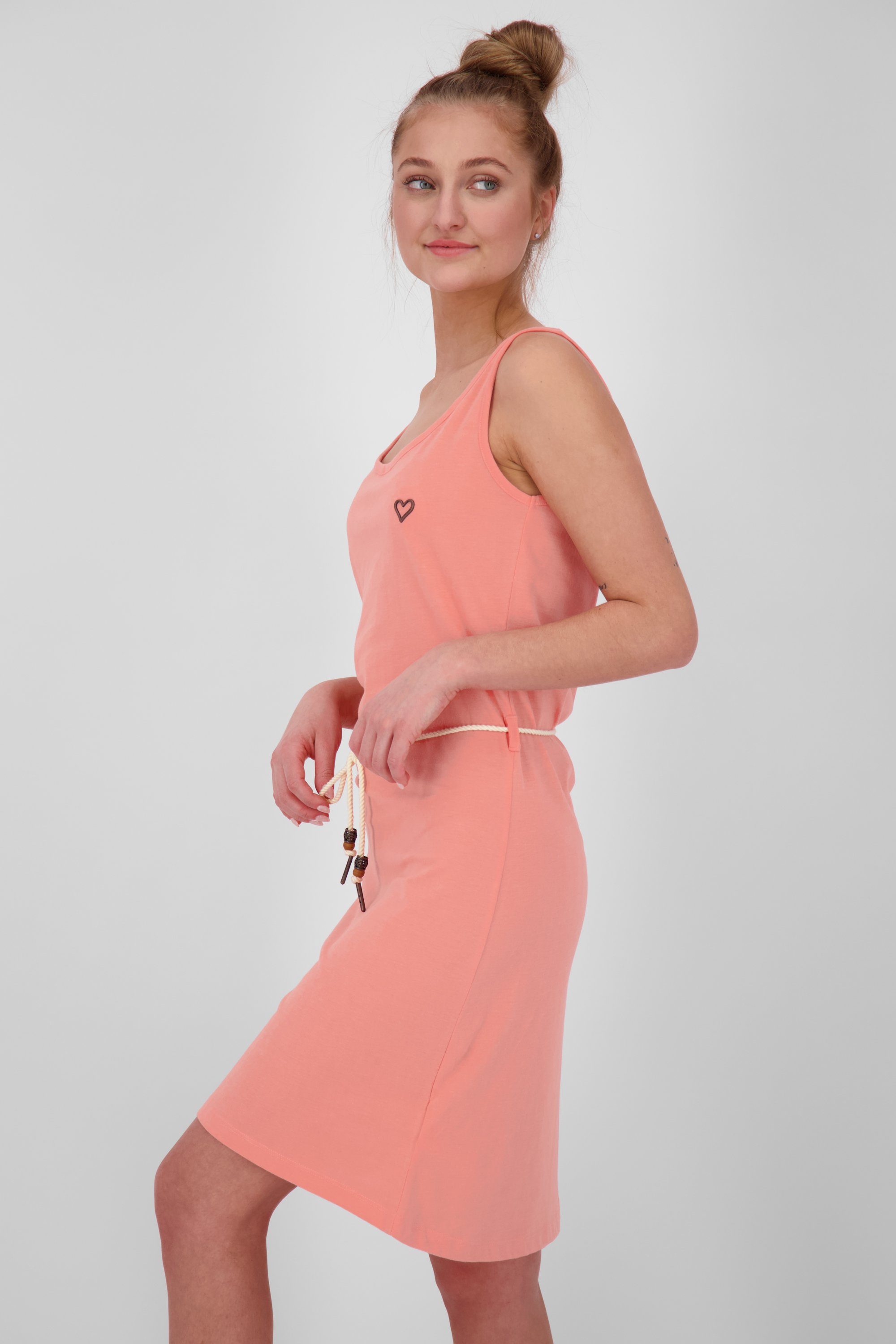 Blusenkleid Kleid Sommerkleid, Alife Damen Kickin & JenniferAK Dress peach