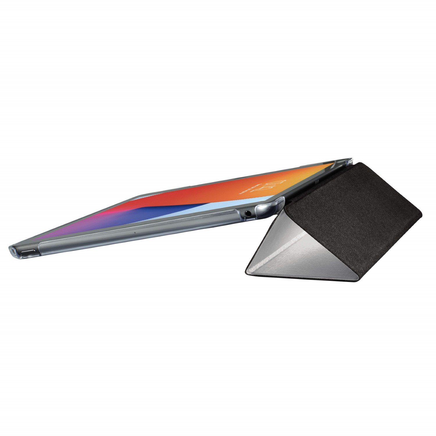 Hama Tablet-Hülle Smart Case Fold Tasche Cover Hülle Bag Silber, Standfunktion für Apple iPad 7 2019 / iPad 8 2020 / iPad 9 2021 10,2" – Bild 5 von 5