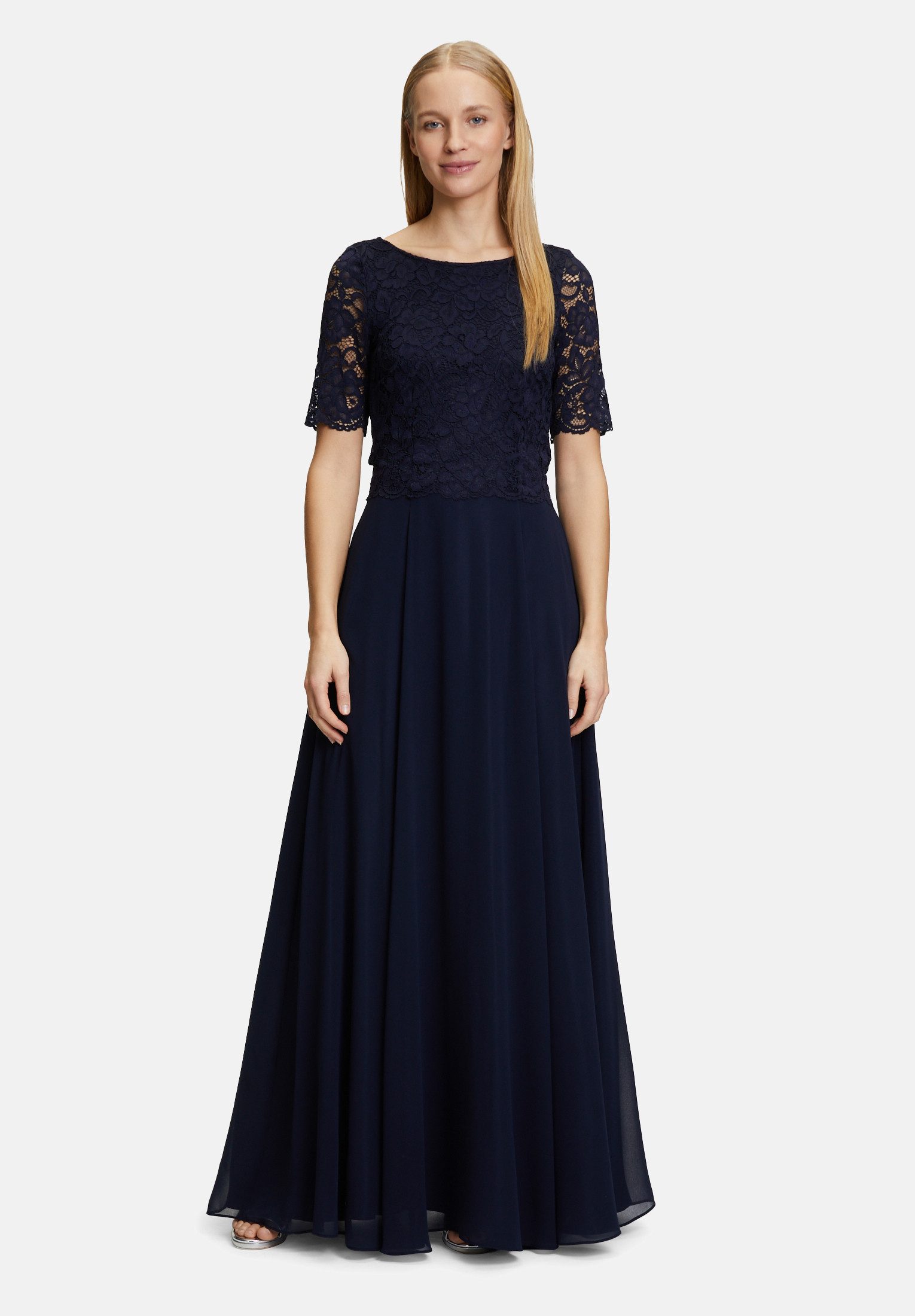 Vera Mont Abendkleid Damen mit Spitze Spitze