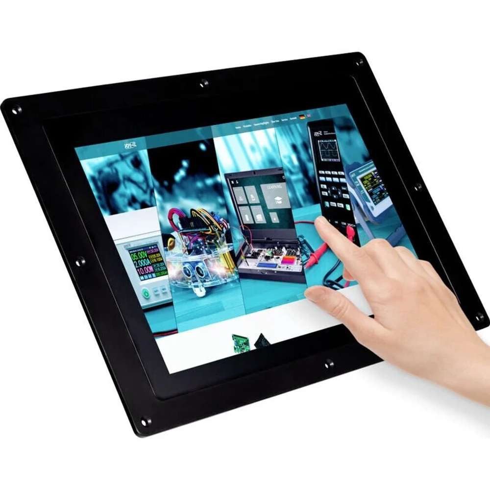 Raspberry Pi 10'' TouchDisplay Einbau 1280x800/5-Punkt/5-24V/HDMI/VGA/LS LCD-Monitor