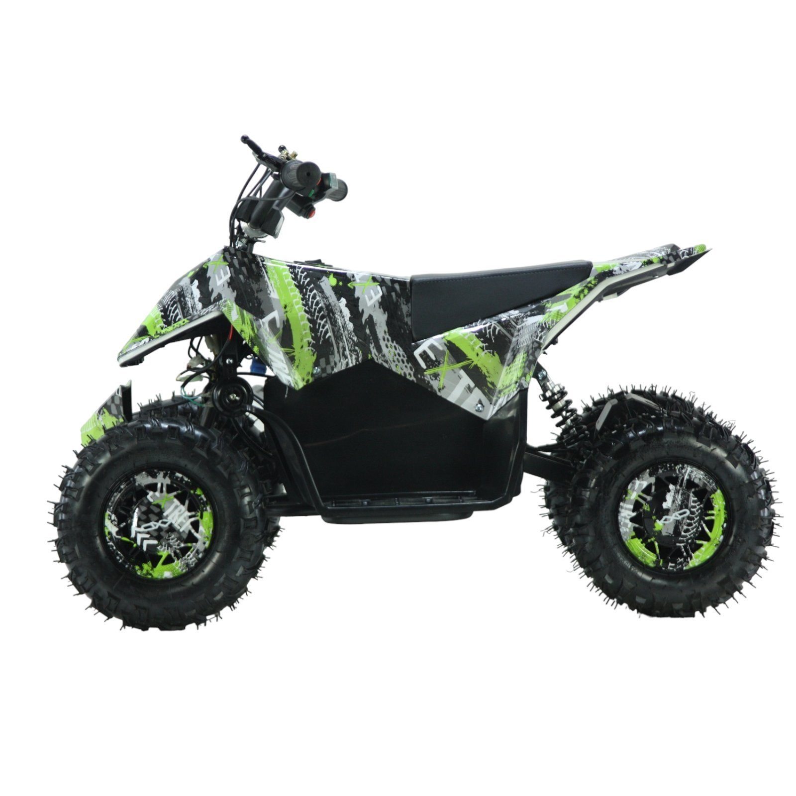 KXD E-Quad Electric Cyber ​​Quad Miniquad 500W 36V Pocketquad Children's Quad ATV M2 Green